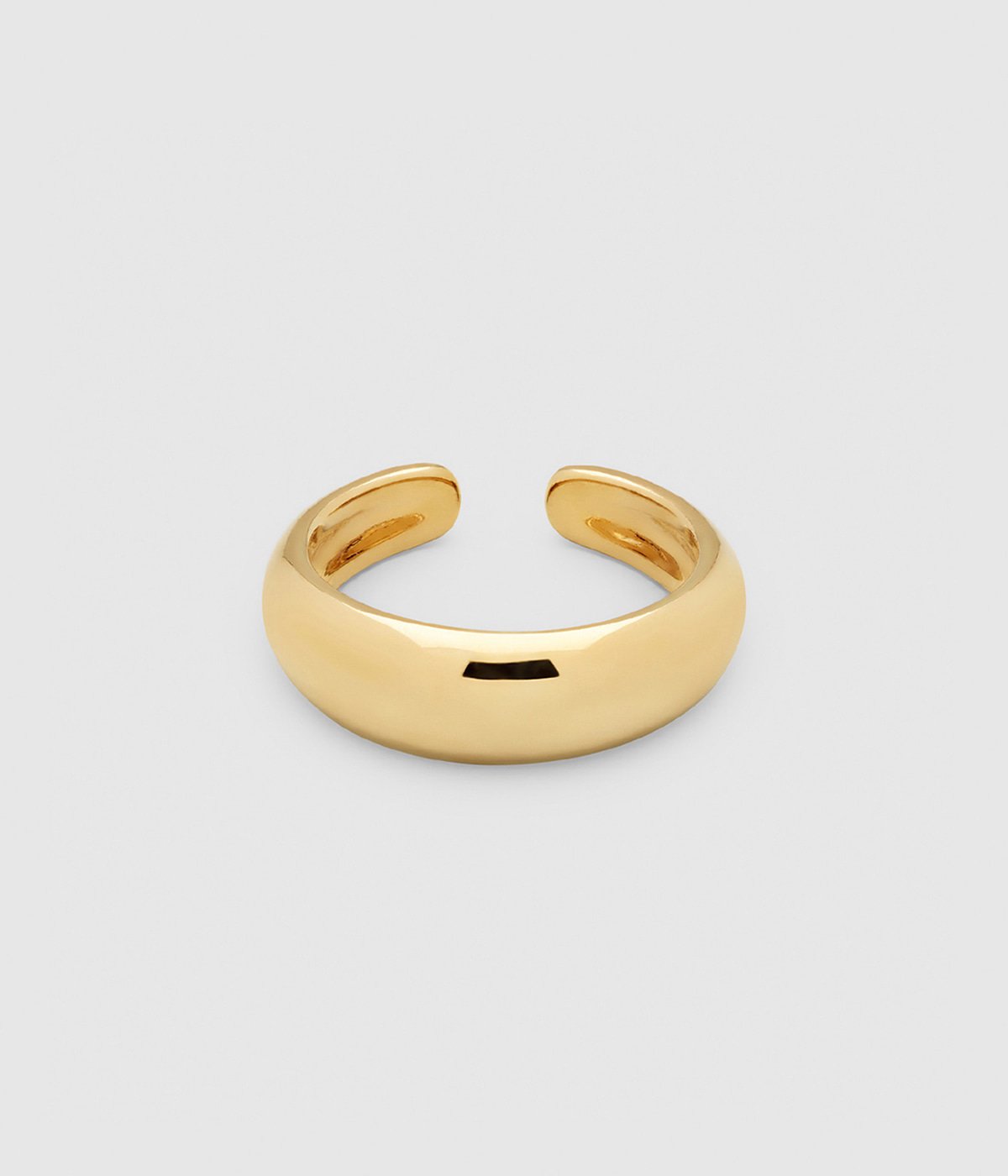 Ear Cuff Thick Gold