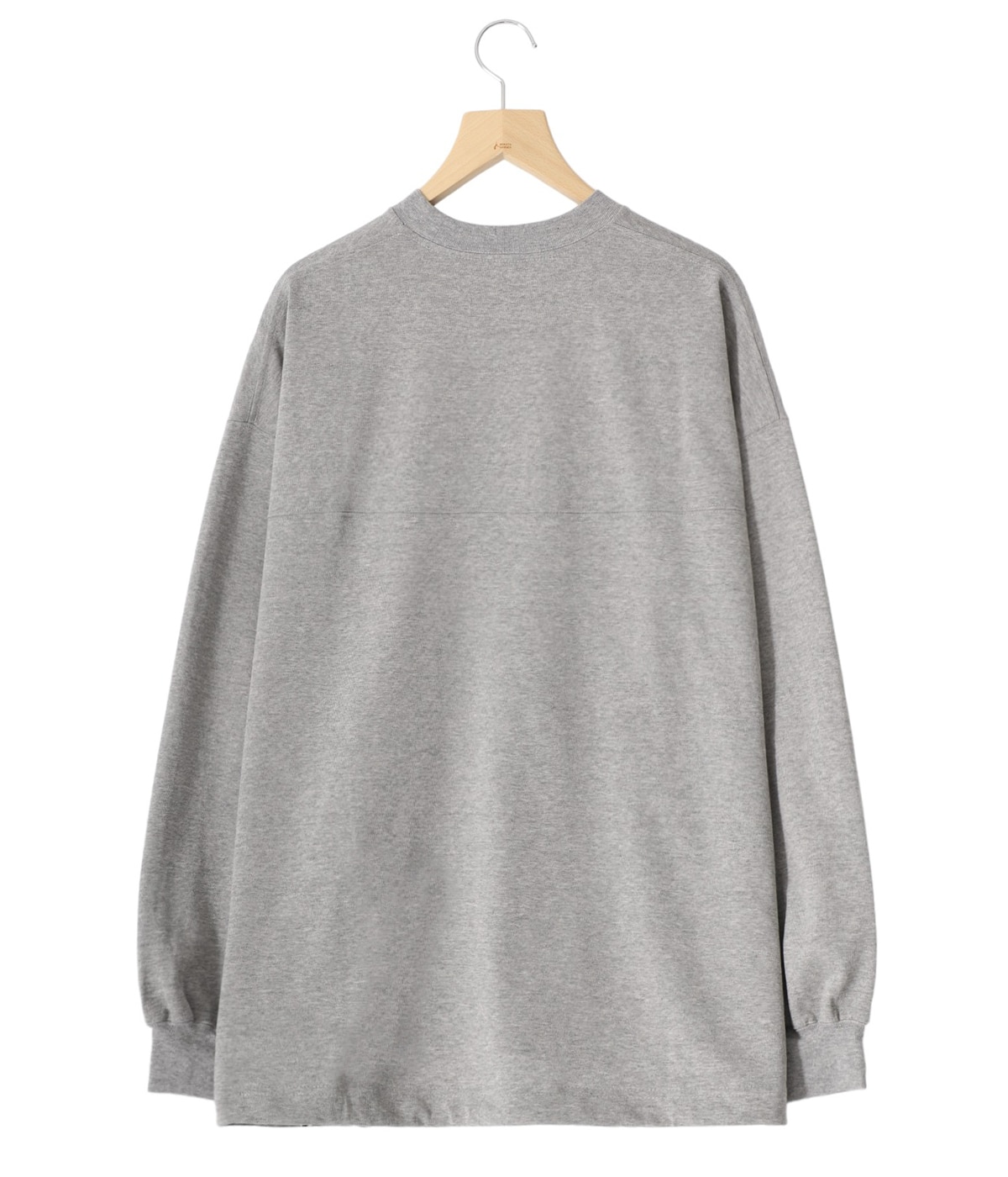 BALLOON SWITCHING LONG SLEEVE T SHIRT | is-ness(イズネス