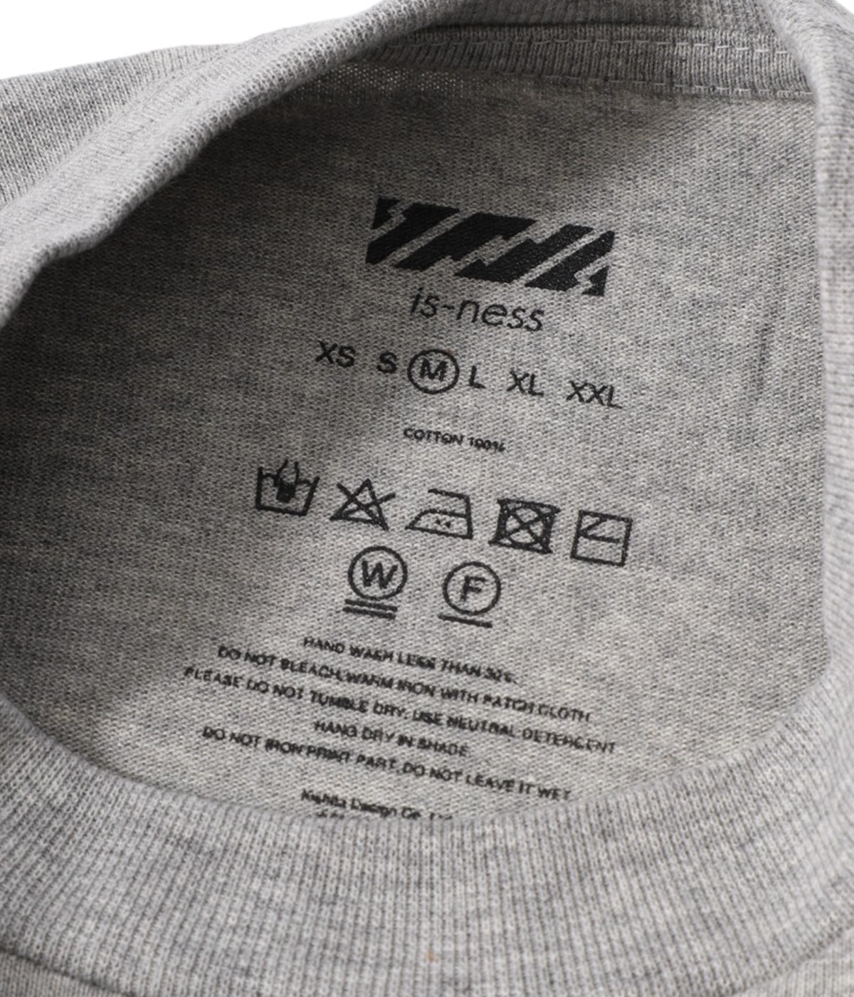 BALLOON SWITCHING LONG SLEEVE T SHIRT | is-ness(イズネス