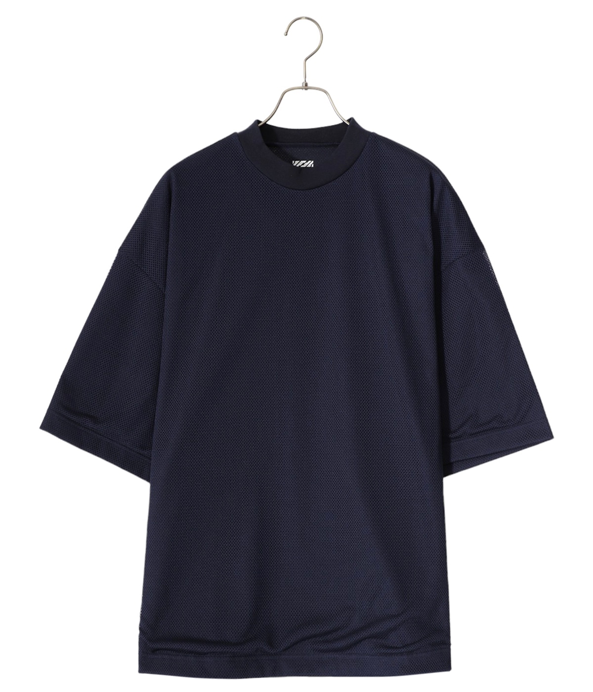 BALLOON DOUBLE LAYERED MESH SHORT SLEEVE T-SHIRT | is-ness