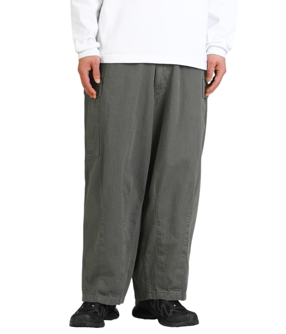 【YOURNUS】Hakone Brushed Balloon Training Pants YOURNUS (ユアノス) - ハコネ裏起毛バルーントレーニングパンツ
