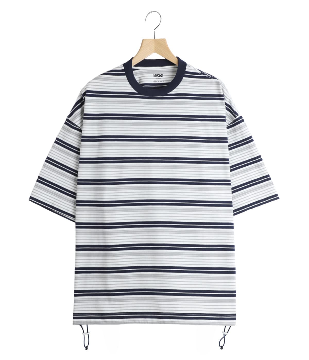 Border Balloon T-Shirt | is-ness(イズネス) / トップス カットソー