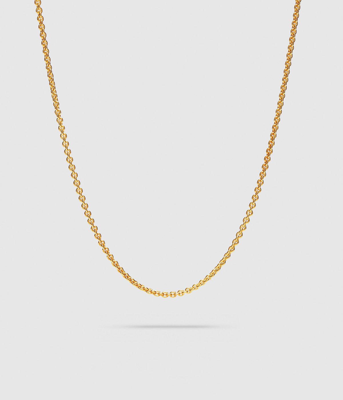 Rolo Chain Gold -18inch-