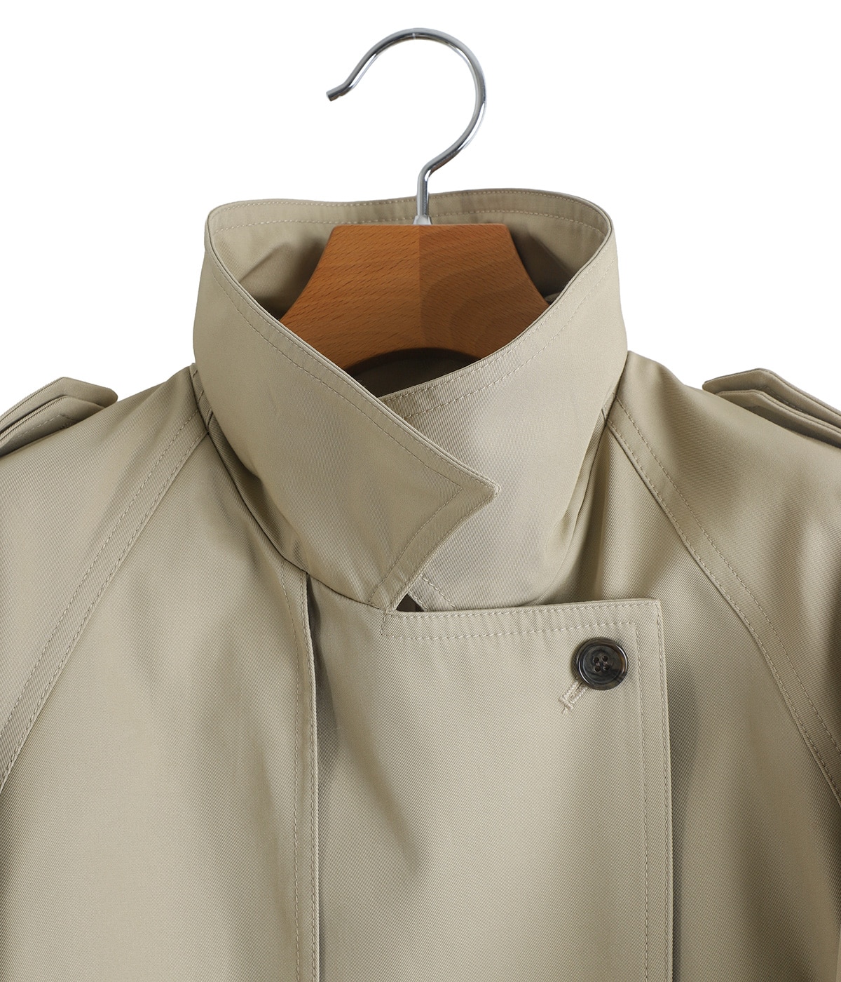 レディース】OVER SHORT TRENCH COAT | CLANE(クラネ) / アウター