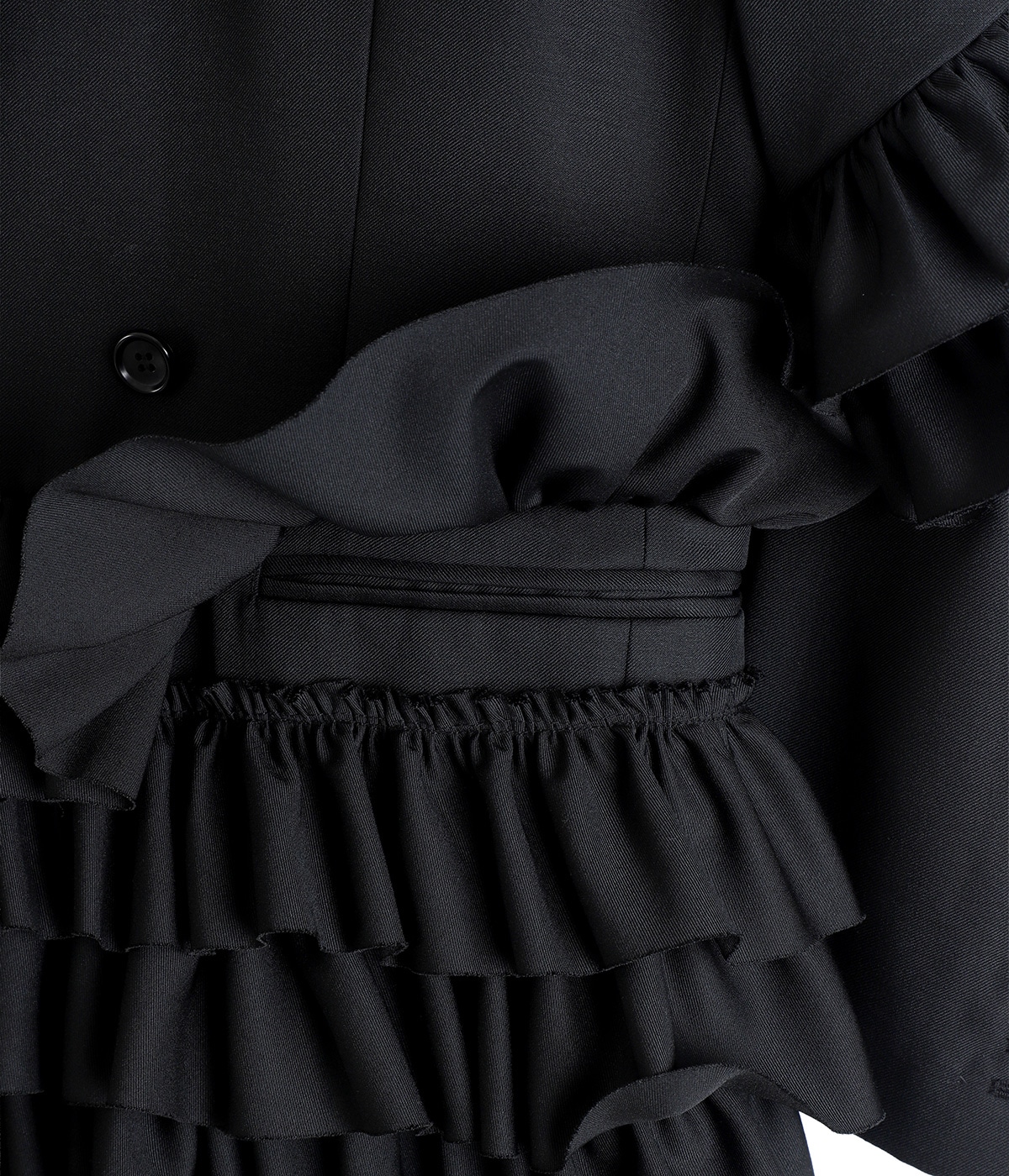 レディース】FRILLED TAILORED JACKET | CLANE(クラネ) / アウター