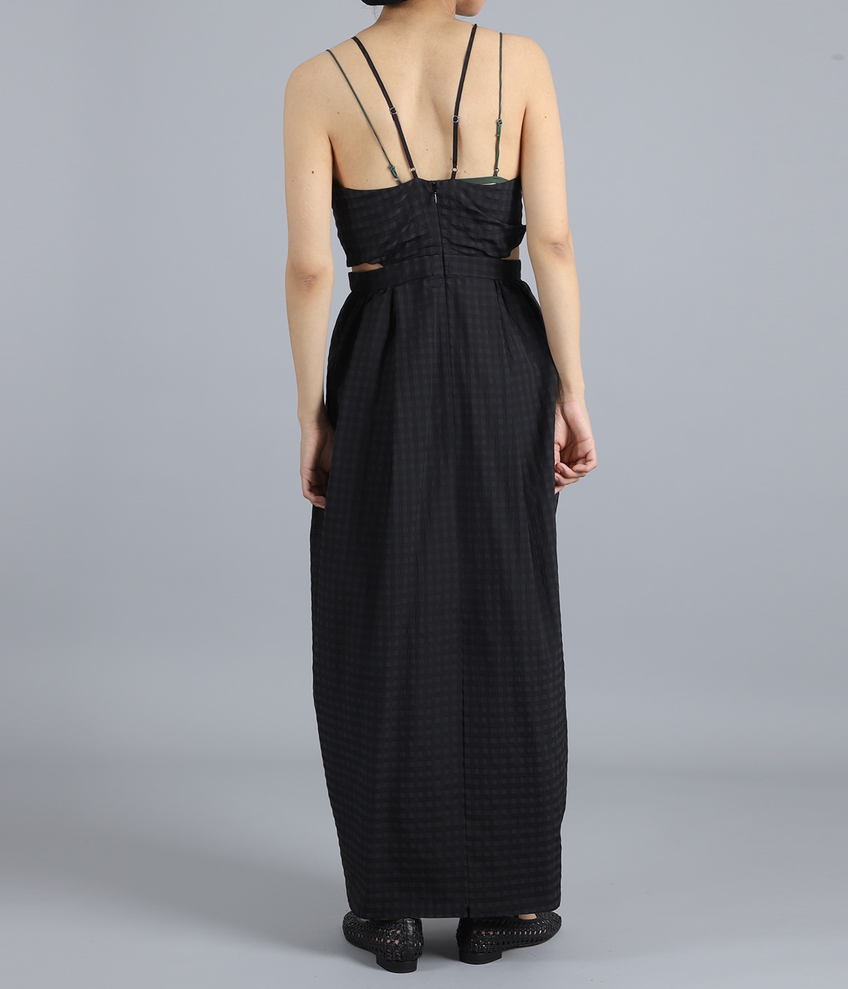 レディース】SIDE HOLE COCOON CAMI ONEPIECE | CLANE(クラネ