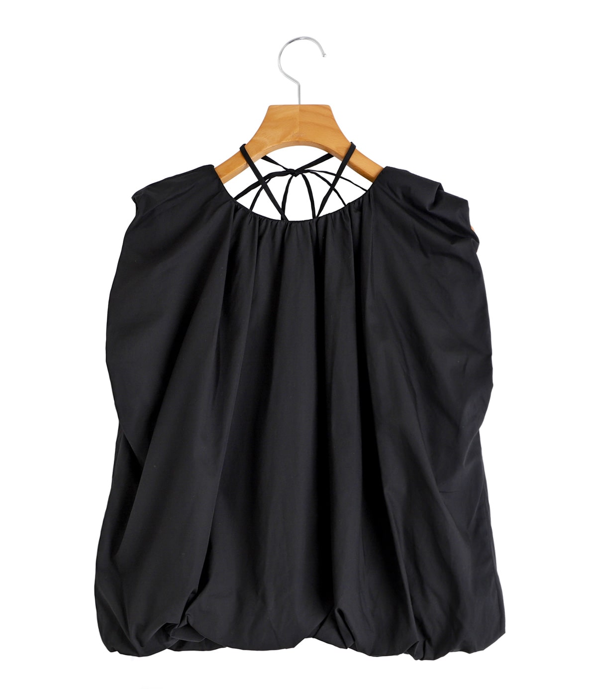レディース】BALLOON GATHER RIBBON TOPS | CLANE(クラネ) / トップス