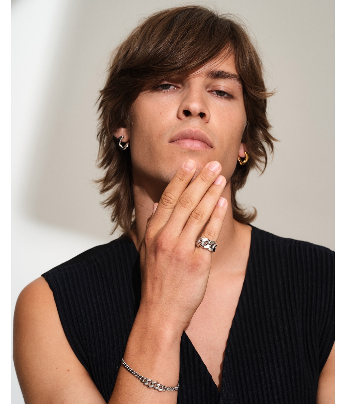 Tom Wood トムウッド ディーン ブレスレット 重厚感 シンプル Dean Bracelet - Tom Wood Project Official Online Store