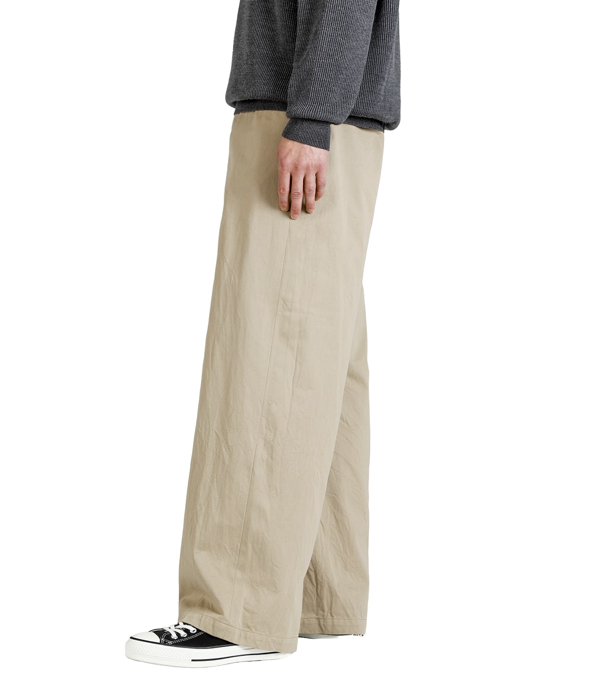 チノクロスパンツ ワイド -11052603- | YAECA(ヤエカ) / パンツ