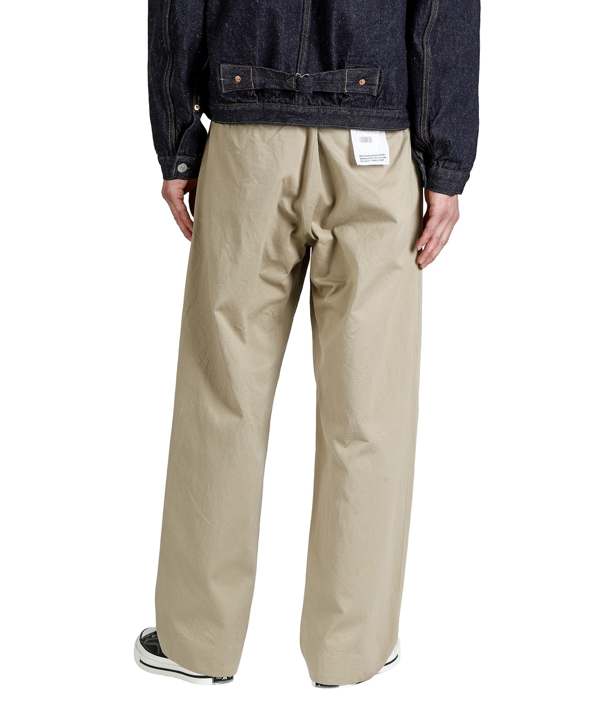 チノクロスパンツ ツータックストレート -11061601- | YAECA(ヤエカ