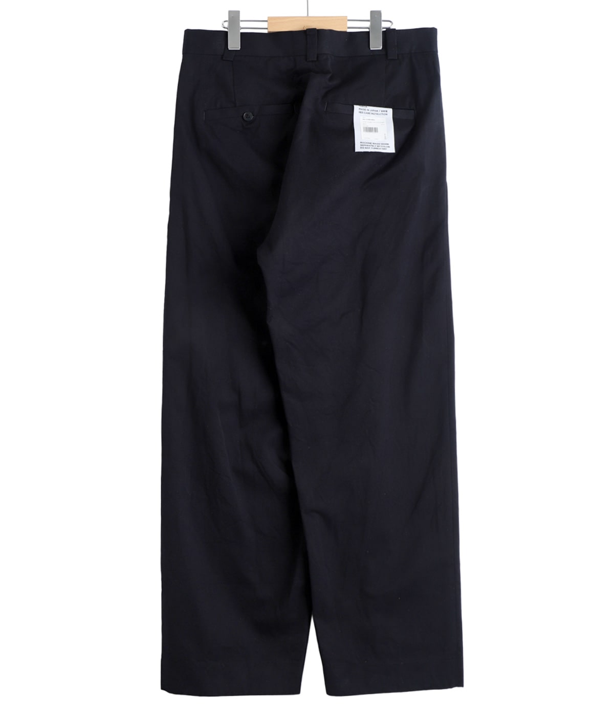 チノクロスパンツ ツータックストレート -11061601- | YAECA(ヤエカ