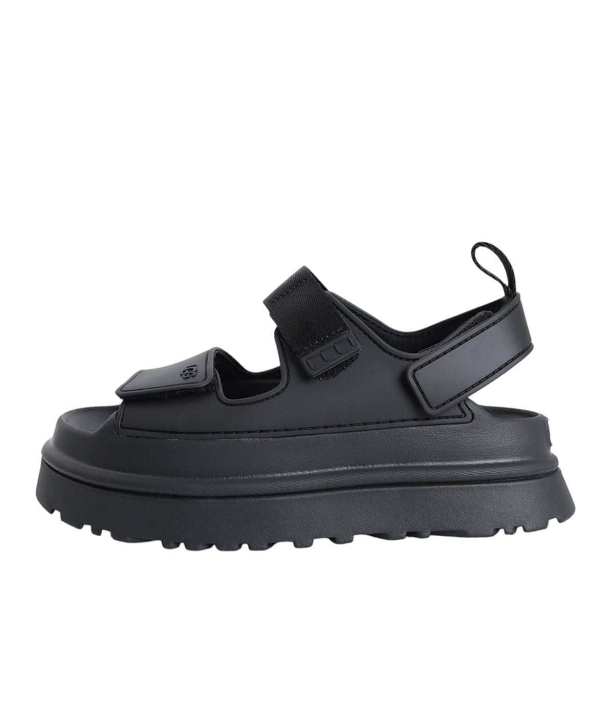アグ　UGG GOLDENGLOW ブラック サンダル サイズ8 アグ UGG GOLDENGLOW SLIDE （BLACK） - ファッション通販