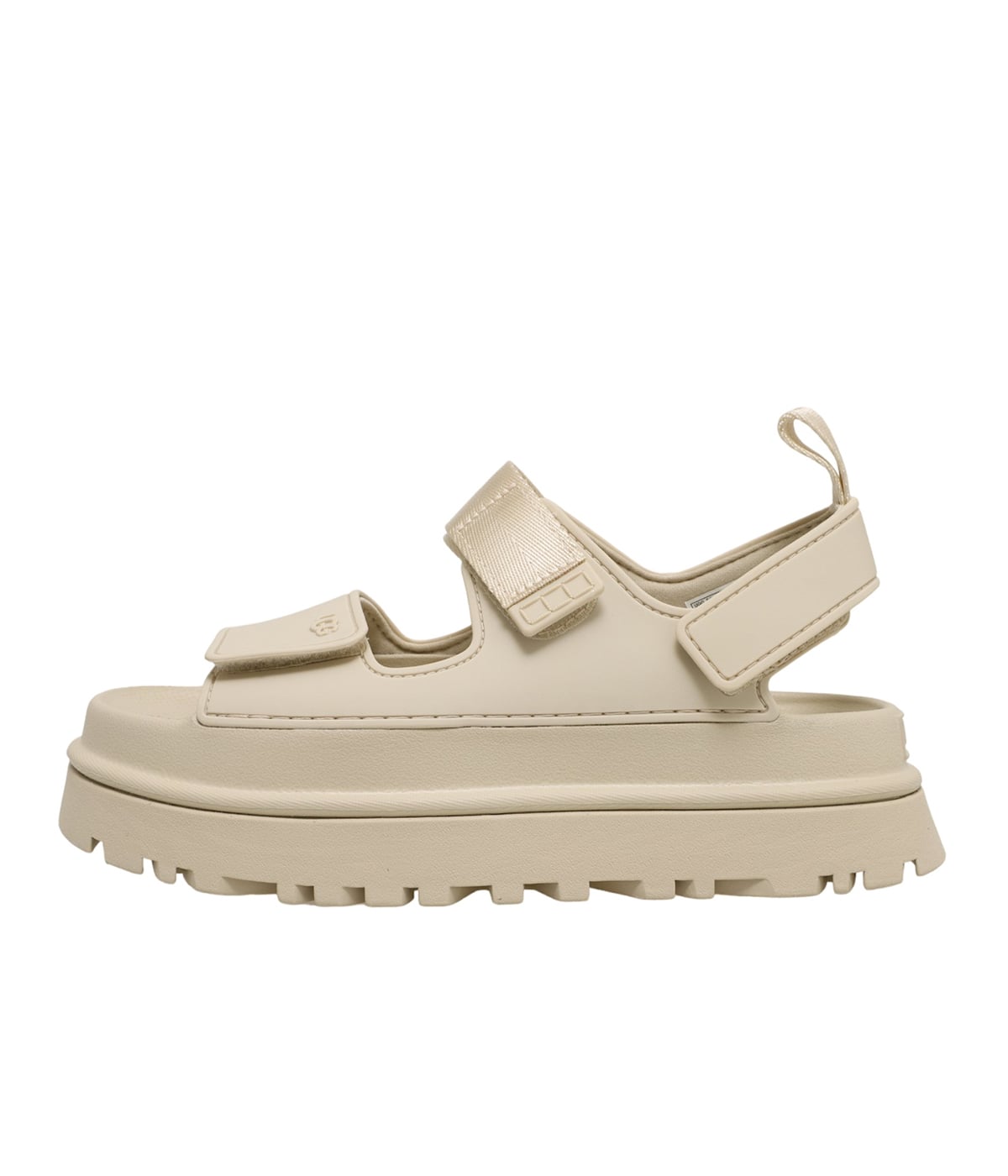 新品未使用 UGG アグ W GOLDENRISE 厚底サンダル ベージュ 24 新品未使用 UGG アグ W GOLDENRISE 厚底サンダル ベージュ 24
