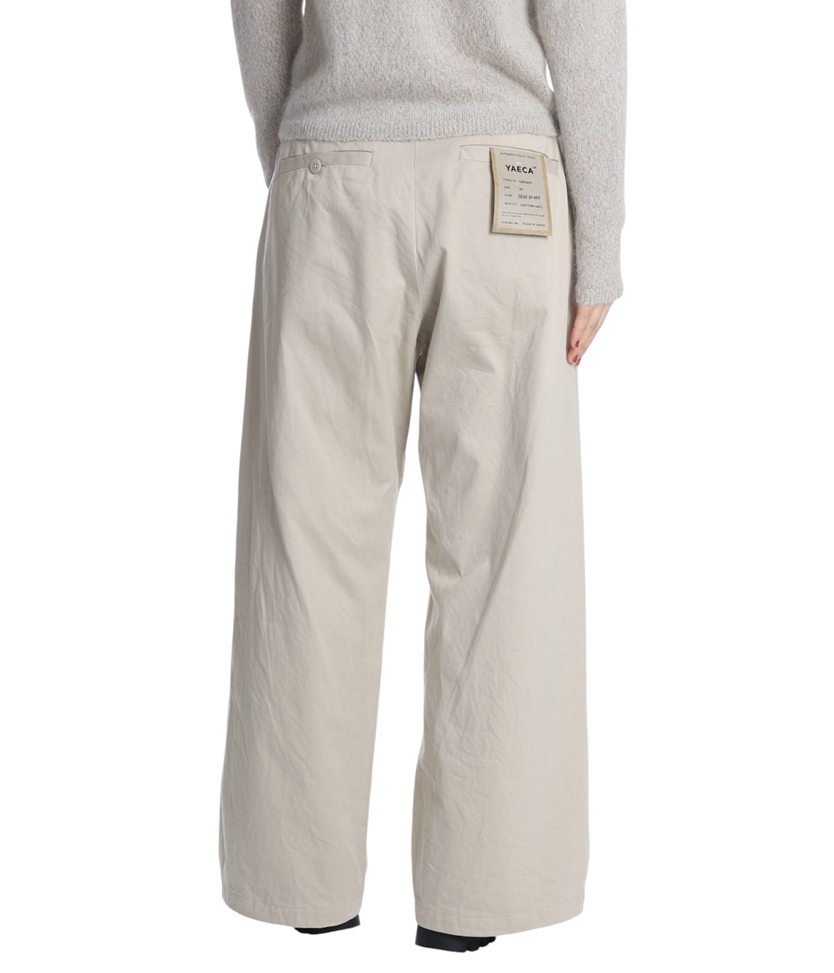 model（166cm） 着用サイズ：28inch