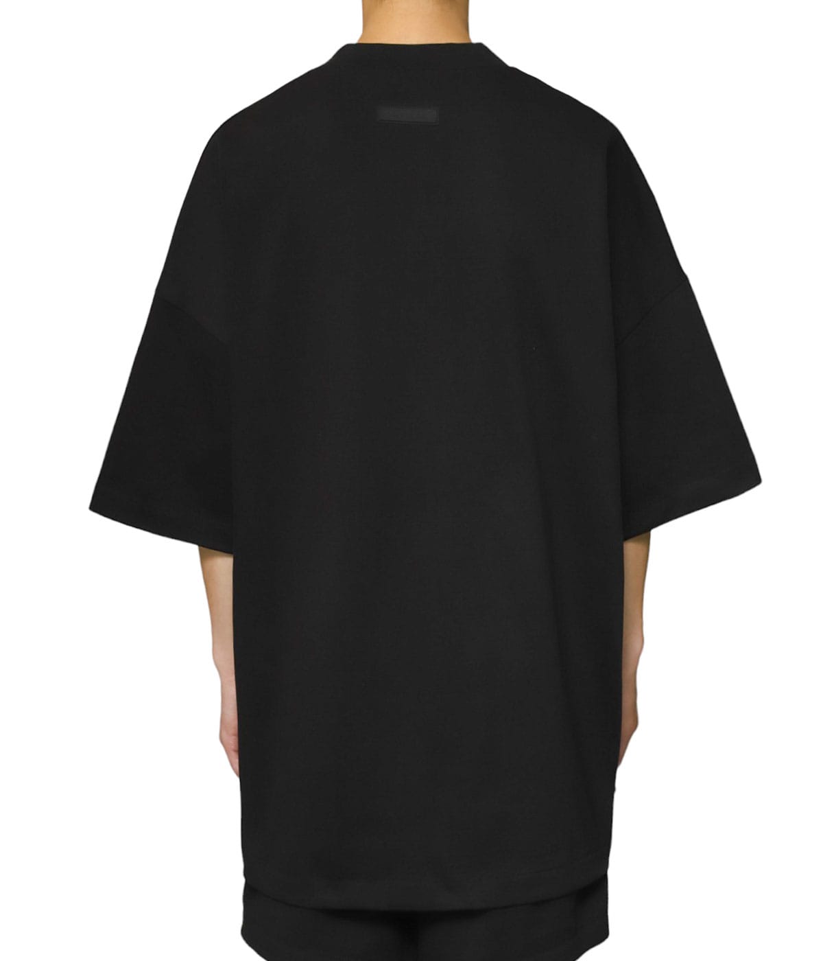 フィアオブゴッド エッセンシャルズ フットボール Tシャツ ブラック Crewneck T-shirt | ESSENTIALS FEAR OF GOD(エッセンシャルズ