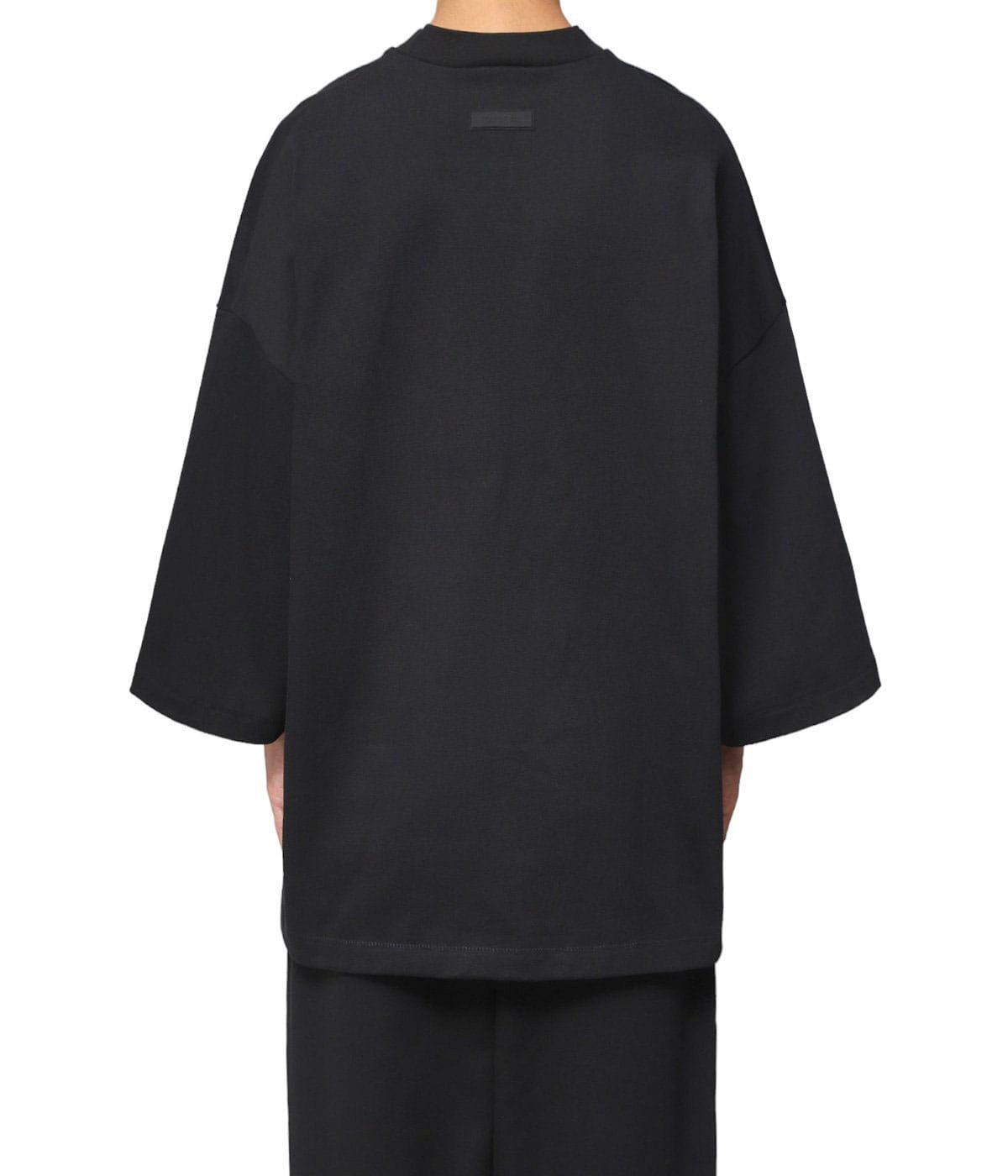 国内発送☆FEAR OF GOD☆FOOTBALL TEE/JET BLACK Football Tee | ESSENTIALS FEAR OF GOD(エッセンシャルズ