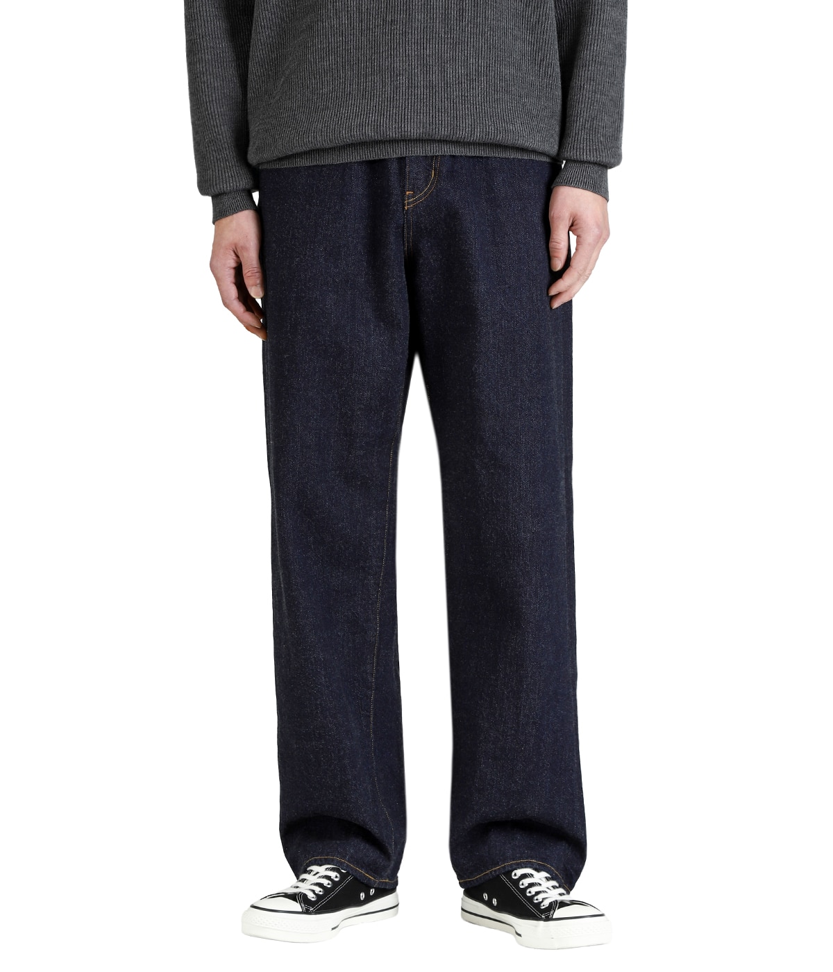 13-13W デニム ワイドストレート -INDIGO- | YAECA(ヤエカ) / パンツ