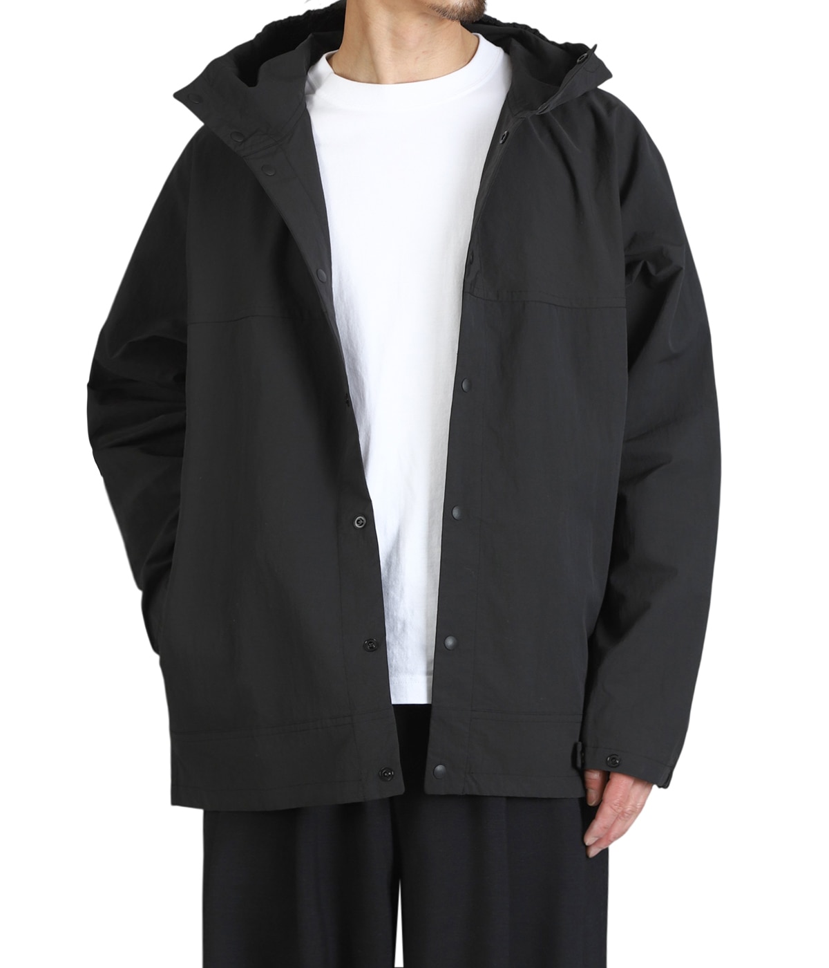 フードシャツ -13061101- | YAECA(ヤエカ) / アウター ナイロン