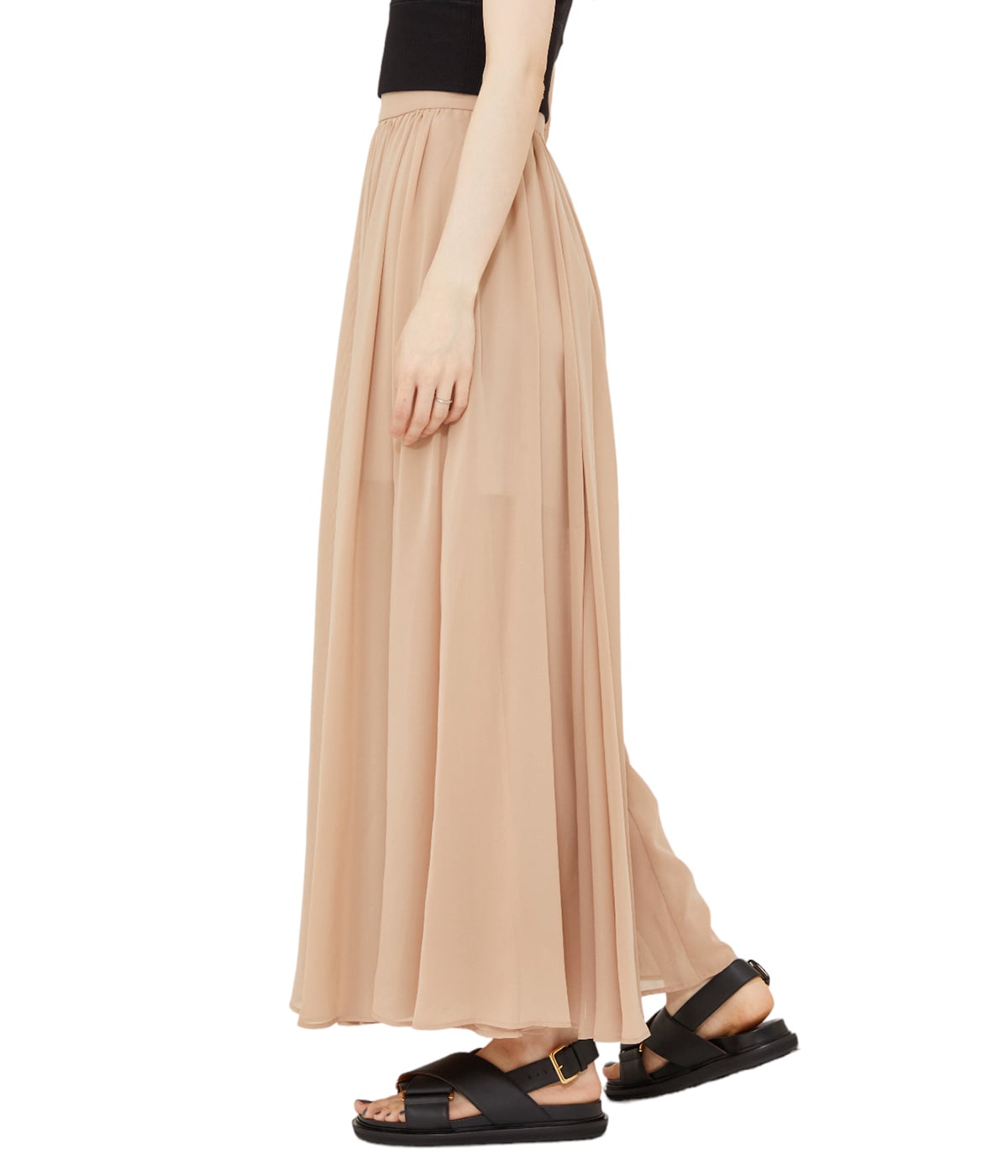 レディース】SHEER SLIT SKIRT | CLANE(クラネ) / ワンピース