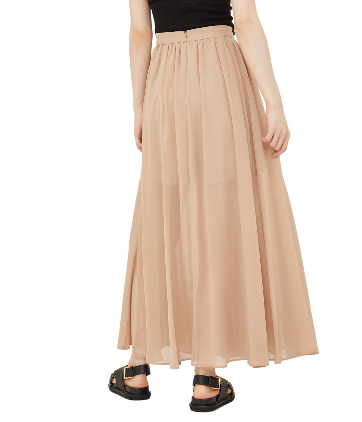 レディース】SHEER SLIT SKIRT | CLANE(クラネ) / ワンピース