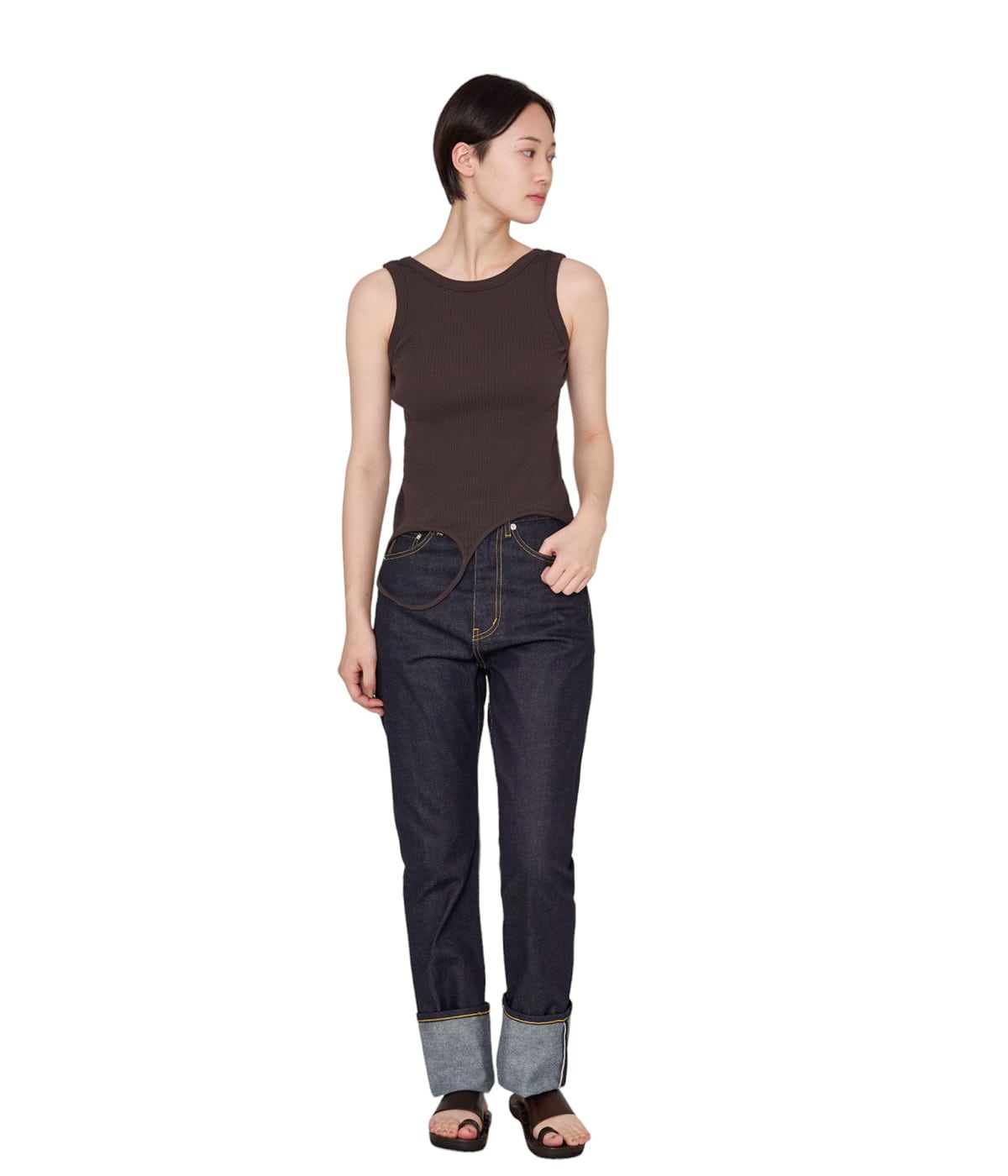 タンクトップ ノースリーブ ビューティフルピープル beautiful people DOUBLE-END SHEER RIB JERSEY TANK 楽天市場】[SALE]beautiful people : [レディース]double-end