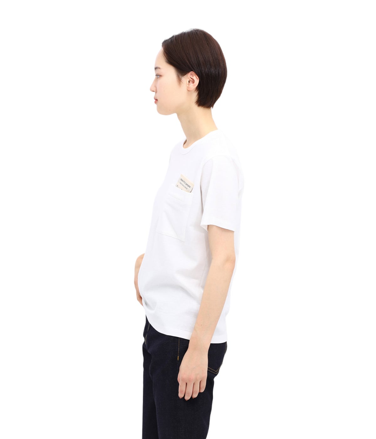 レディース】raffy premium jersey big QOLtag T-shirt