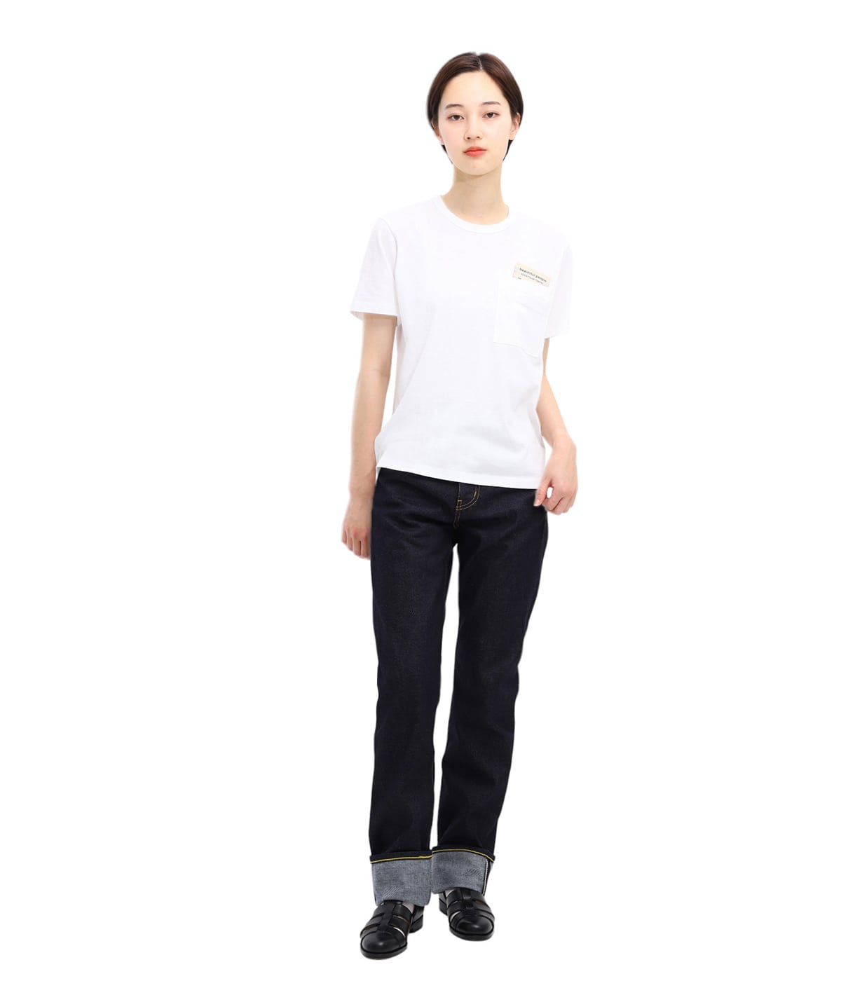 レディース】raffy premium jersey big QOLtag T-shirt