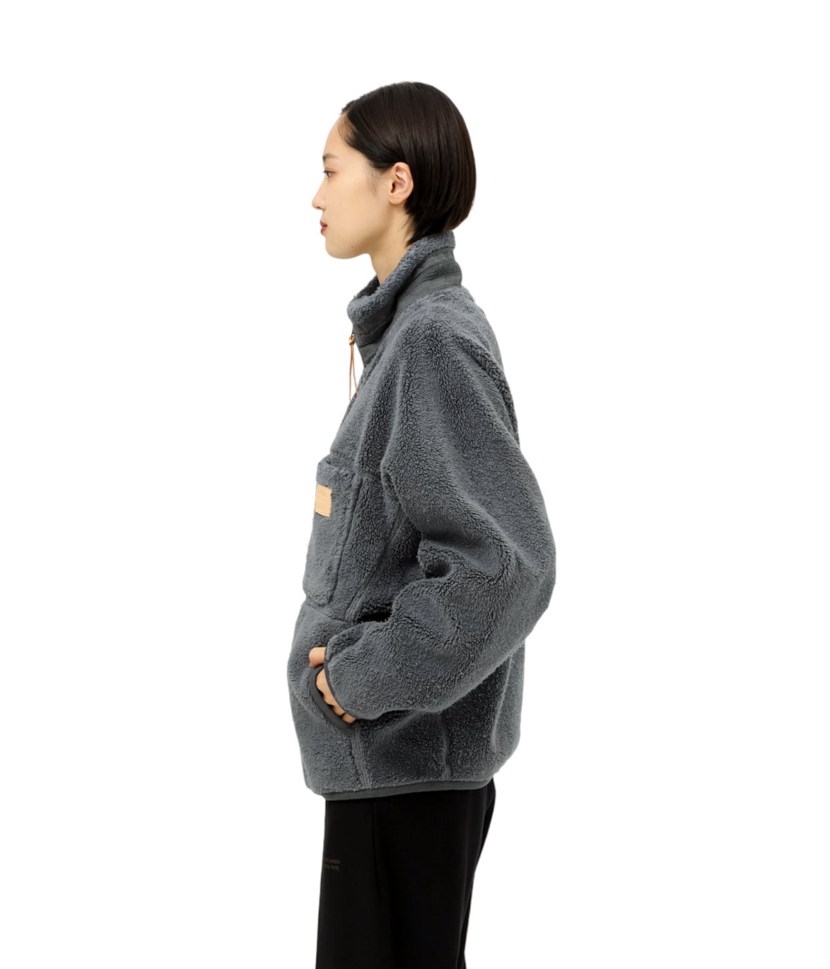 レディース】cotton garment dye boa blouson | beautiful
