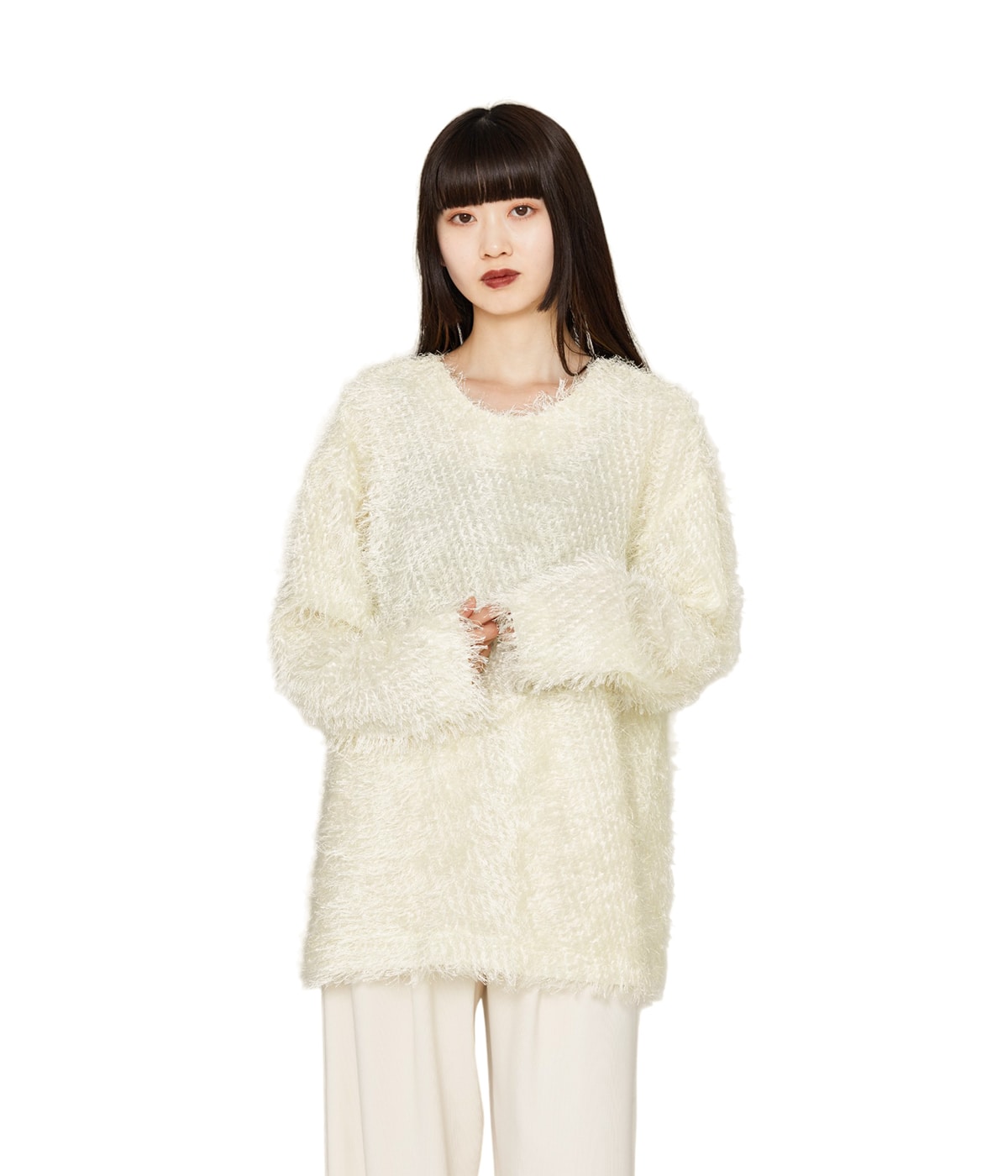 レディース】W FACE FRINGE TOPS | CLANE(クラネ) / トップス