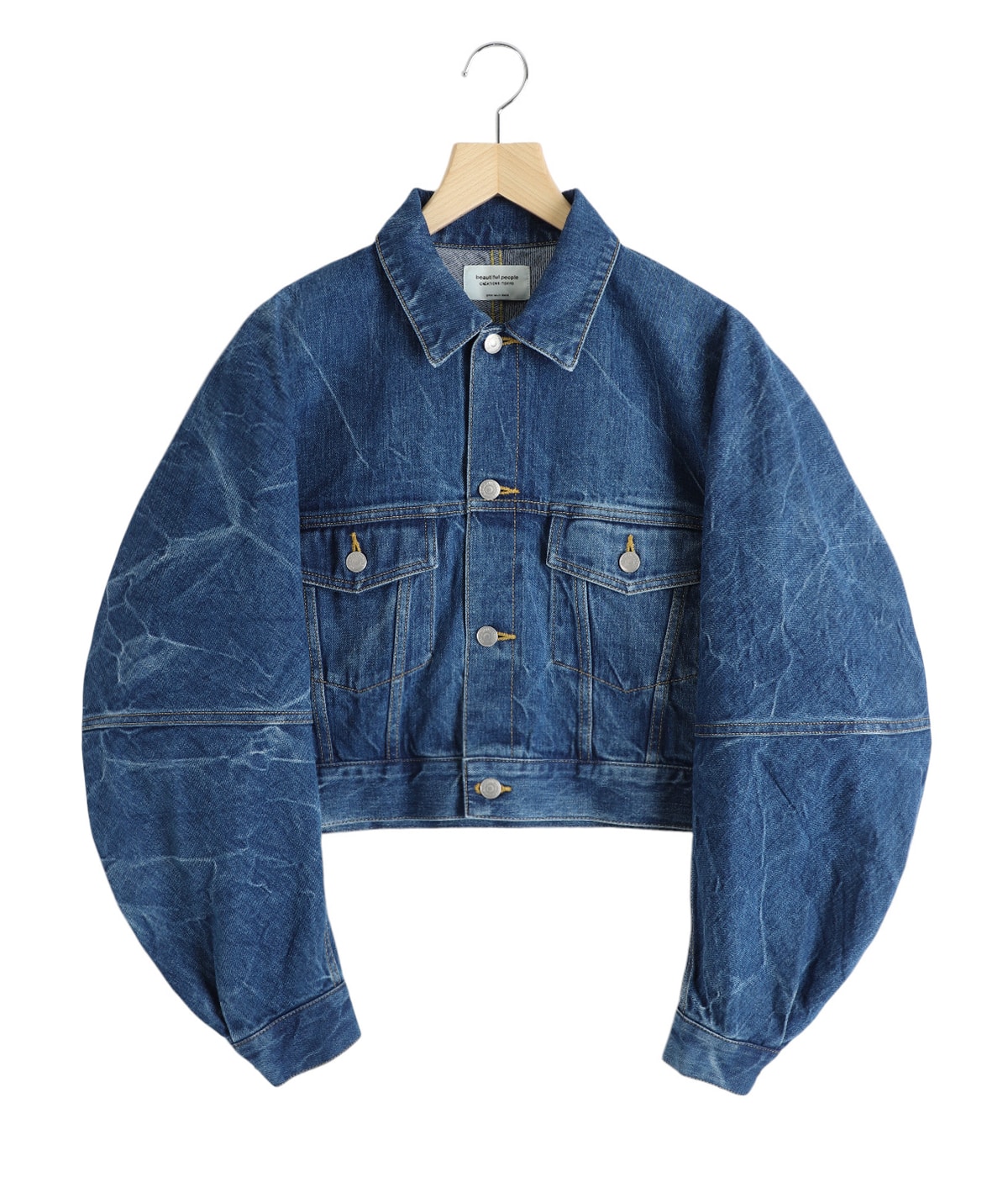 beautiful people レディース Gジャン/ブルゾン レディース】selvedge denim short blouson | beautiful people