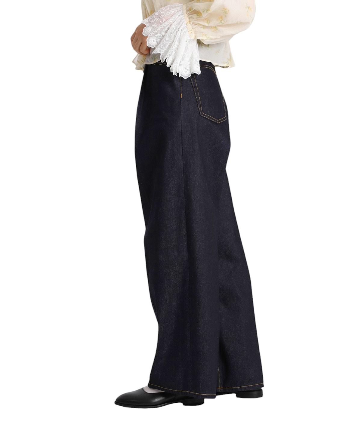 selvedge denim trousers fit ピューティフルピープル セール】beautiful people selvege denim trousers fit（デニム