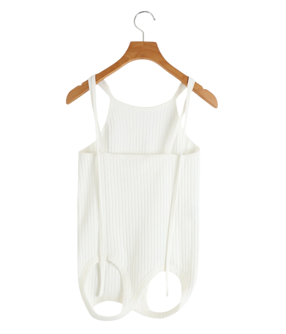 beautiful people  タンクトップ レディース】double-end remove needle rib tank top