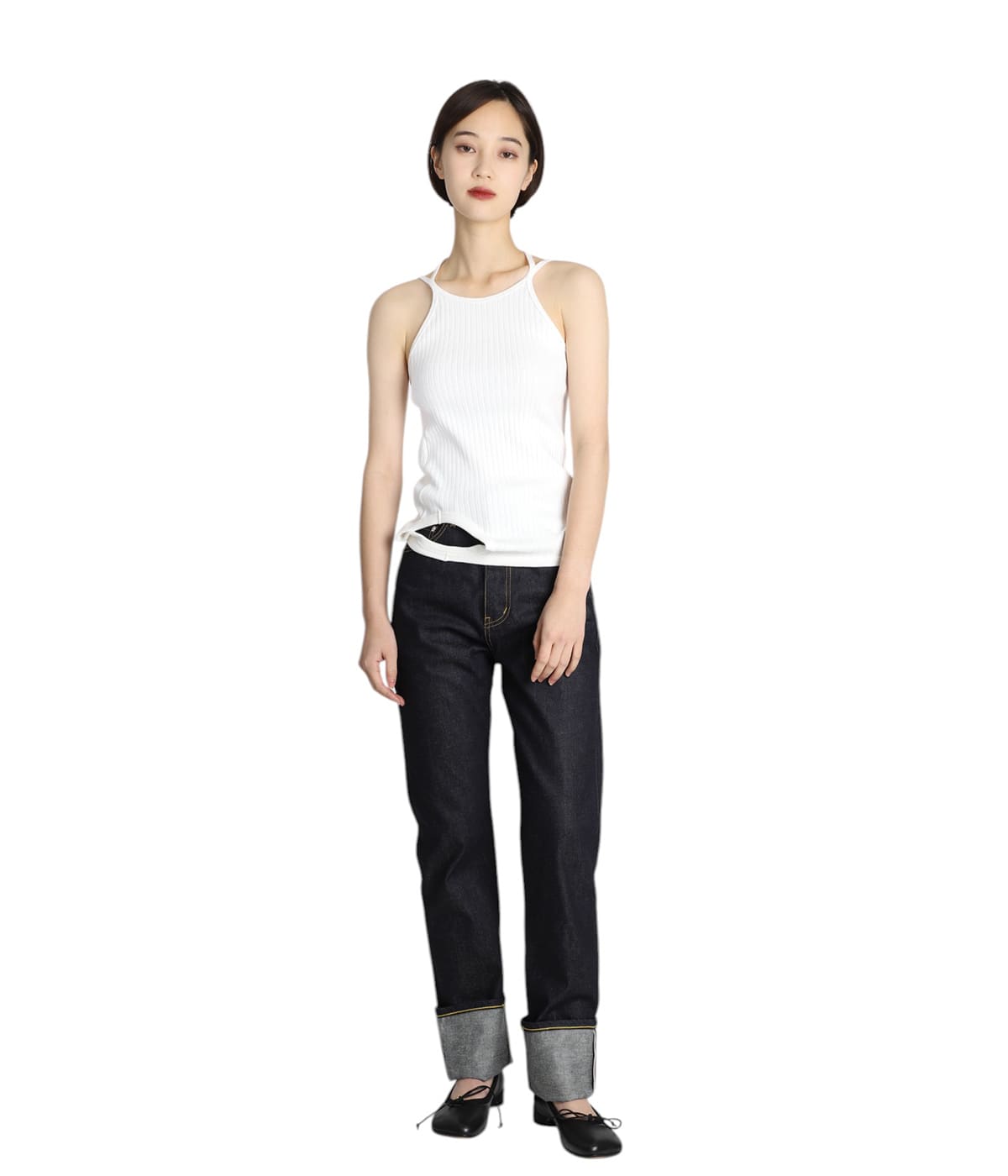beautiful people  タンクトップ beautiful people｜Miller double-end 2pack tank top | Rakuten