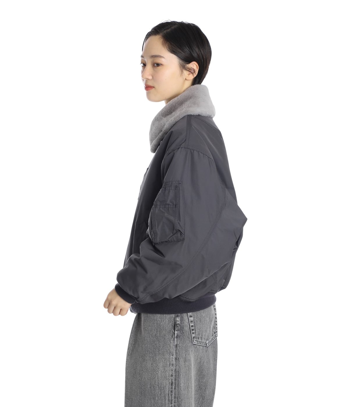 model（166cm） 着用サイズ：36