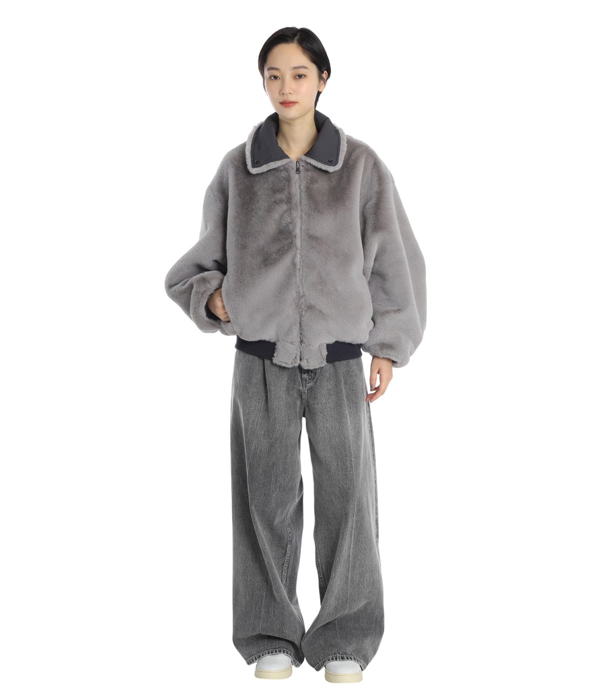 model（166cm） 着用サイズ：36