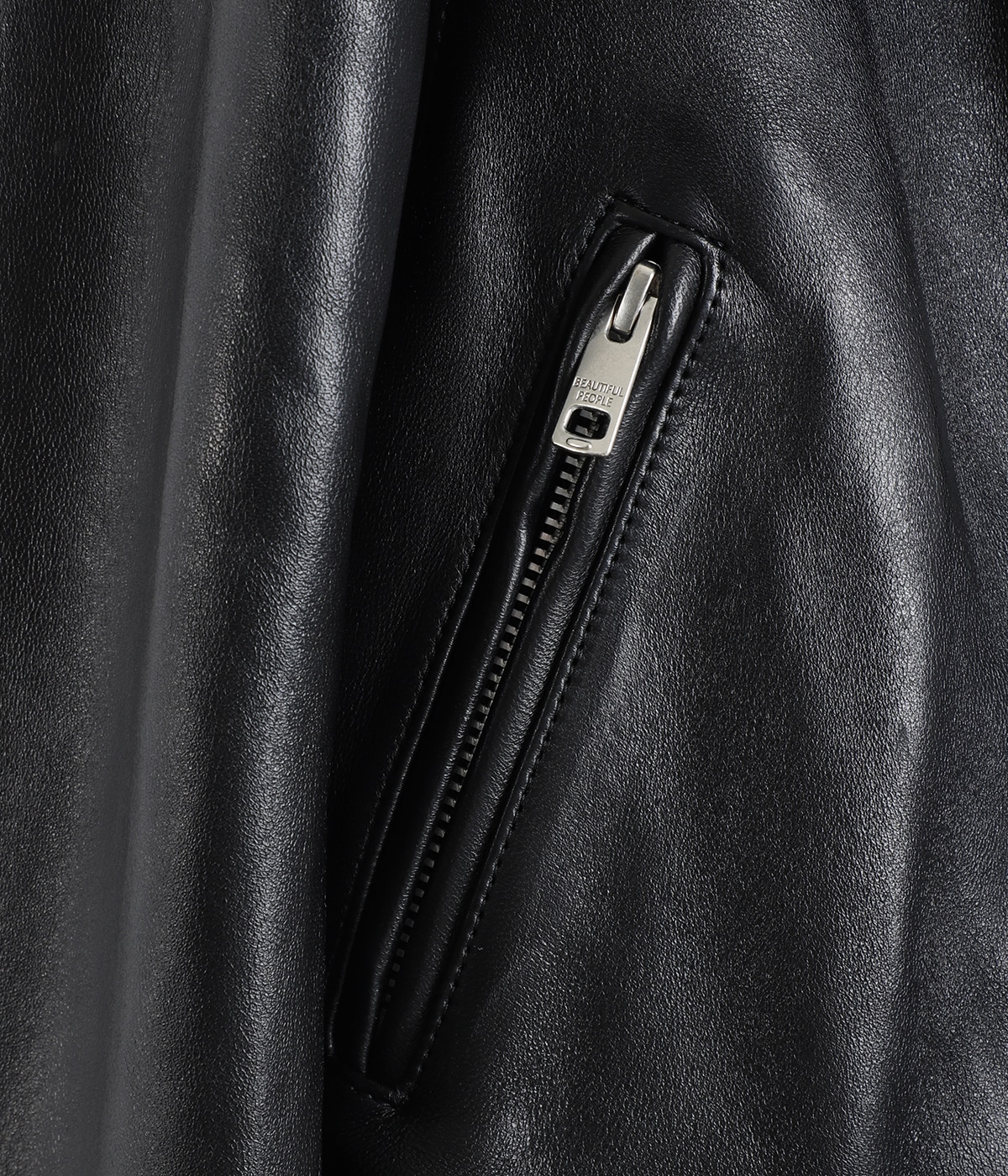 vintage leather riders jacket | beautiful people(ビューティフル