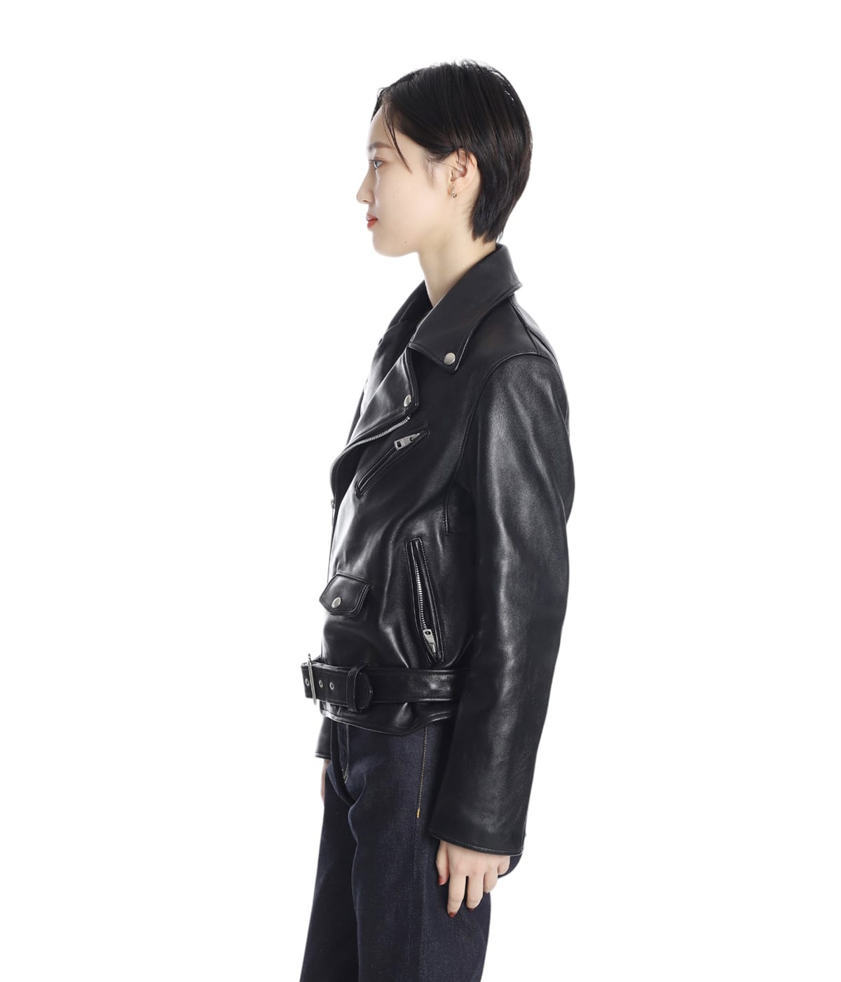 ［極美品］大人気beautiful people レザーライダースジャケット 黒 beautiful people レザージャケット ライダース ビューティフル