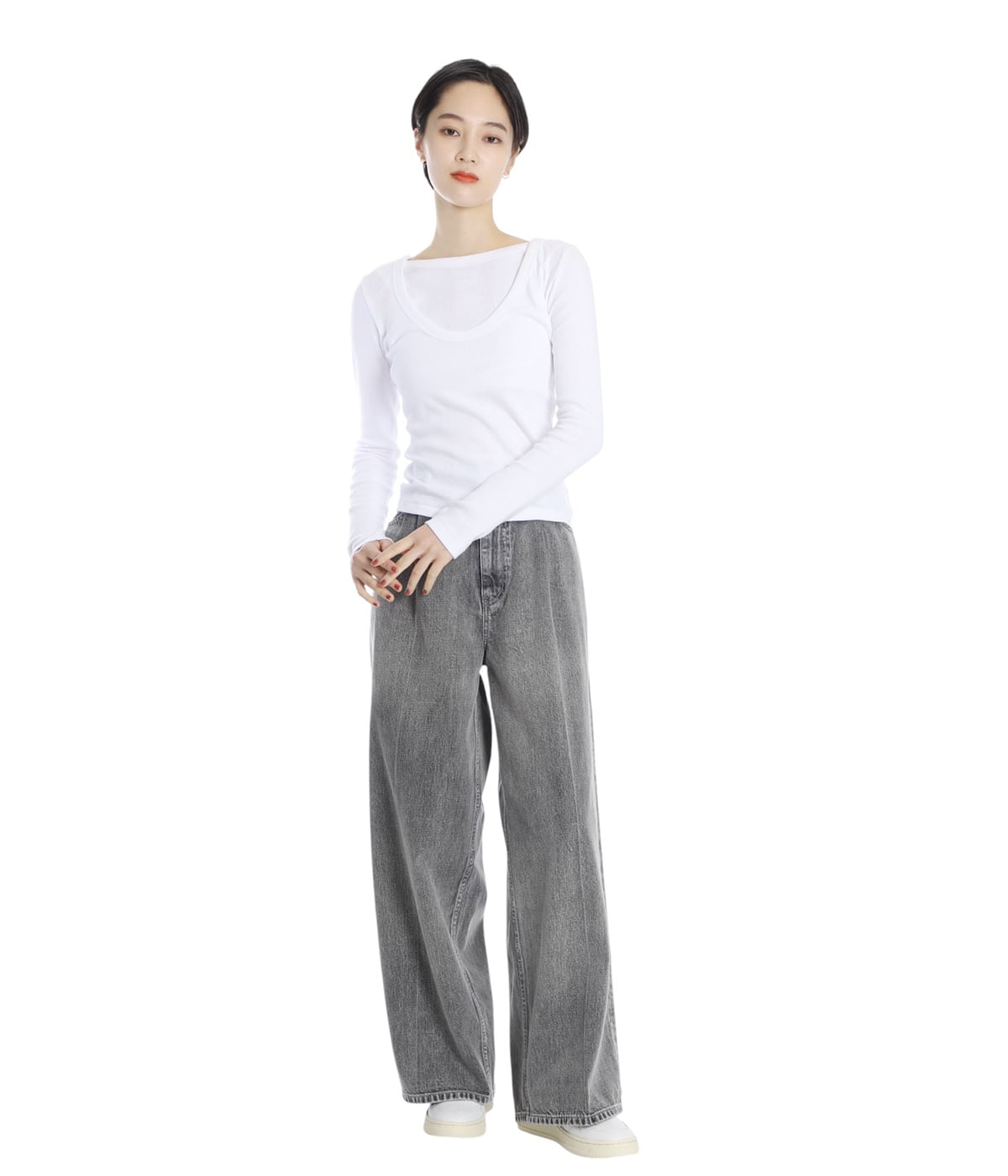 selvedge denim trousers fit | beautiful people(ビューティフル