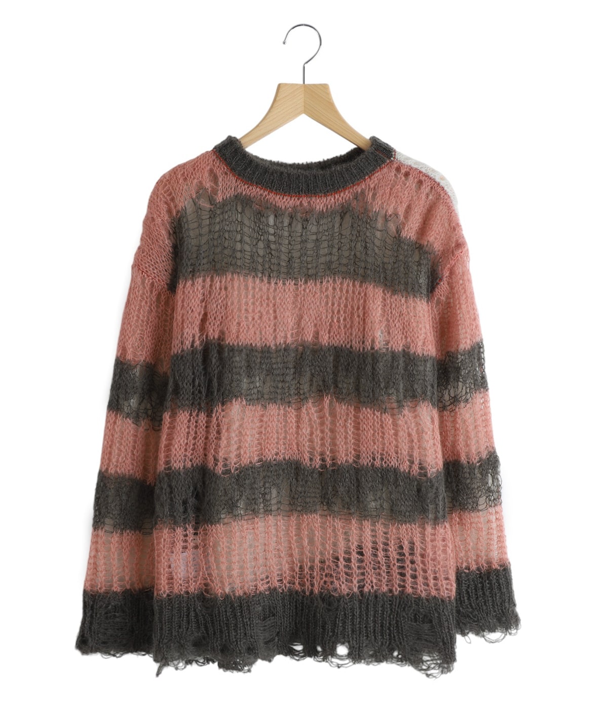 flip wooledmohair damaged pullover | beautiful people