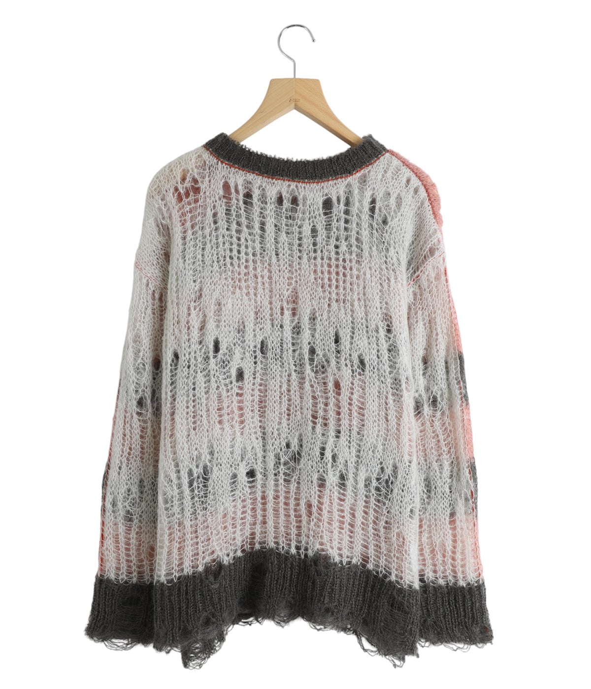 flip wooledmohair damaged pullover | beautiful people