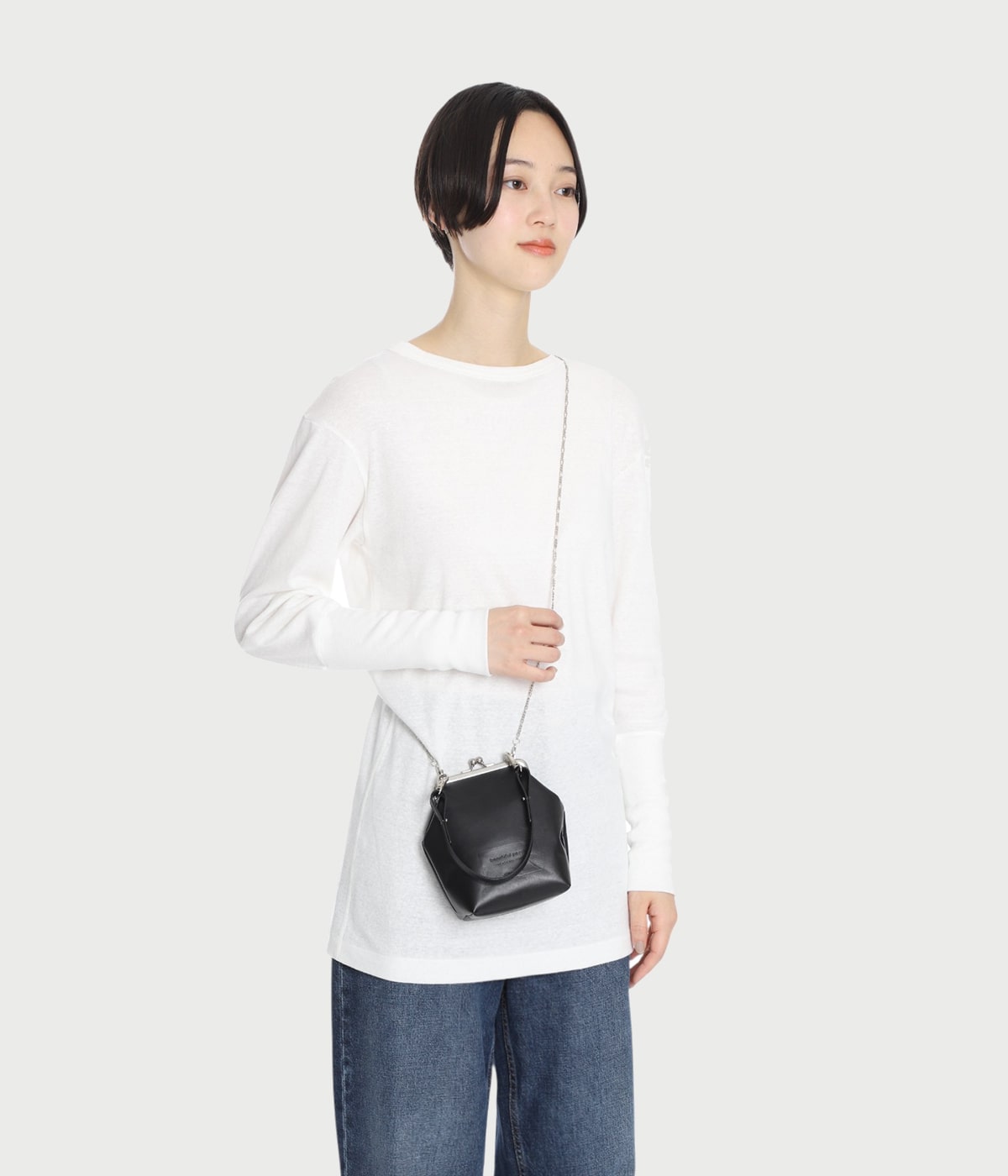 【Beautiful people】clasp shoulder hand pouch clasp shoulder hand pouch – beautiful people online store