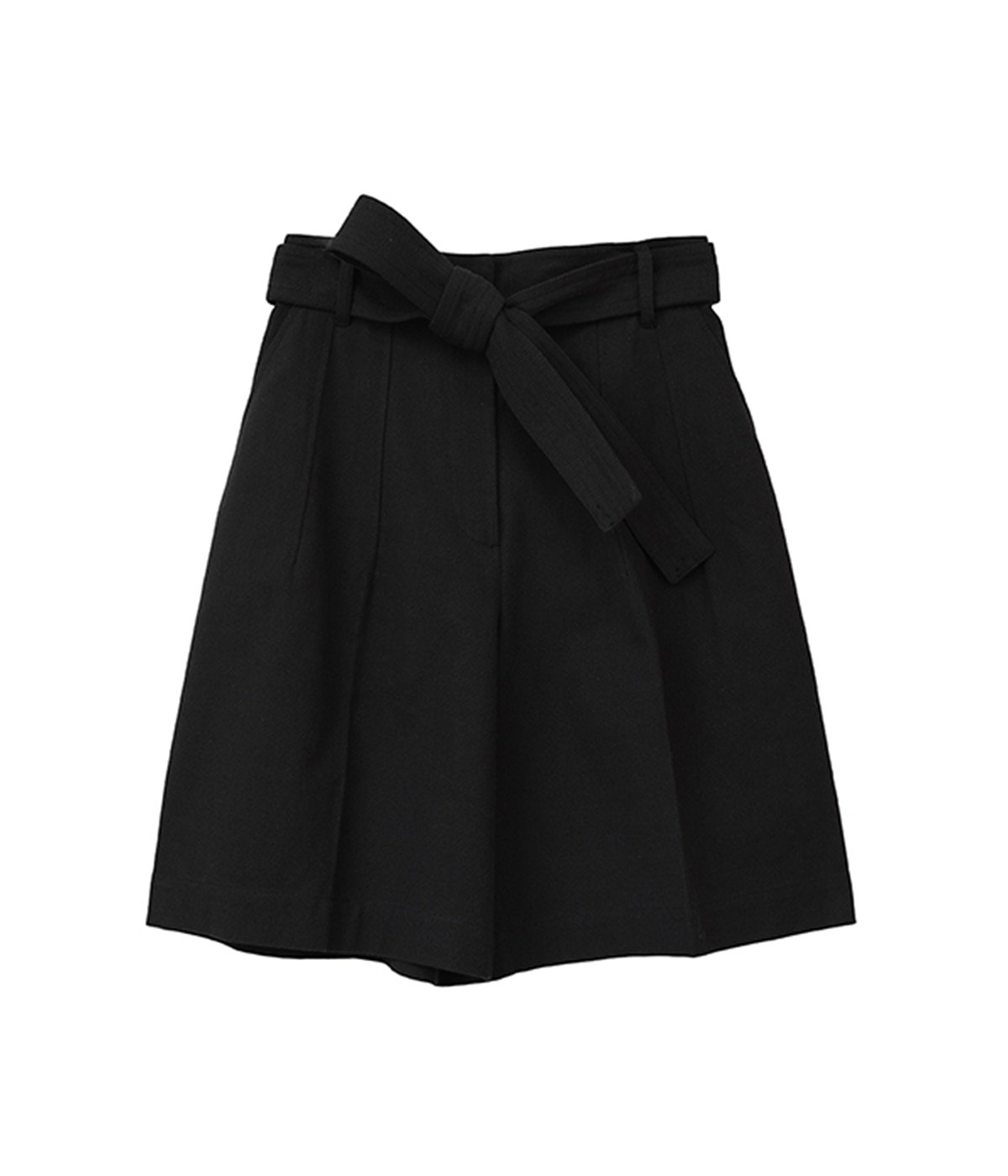 CLANE ツータック ハーフパンツ ショートパンツ 楽天市場】[SALE]CLANE : [レディース]STITCH BELT HALF PANTS