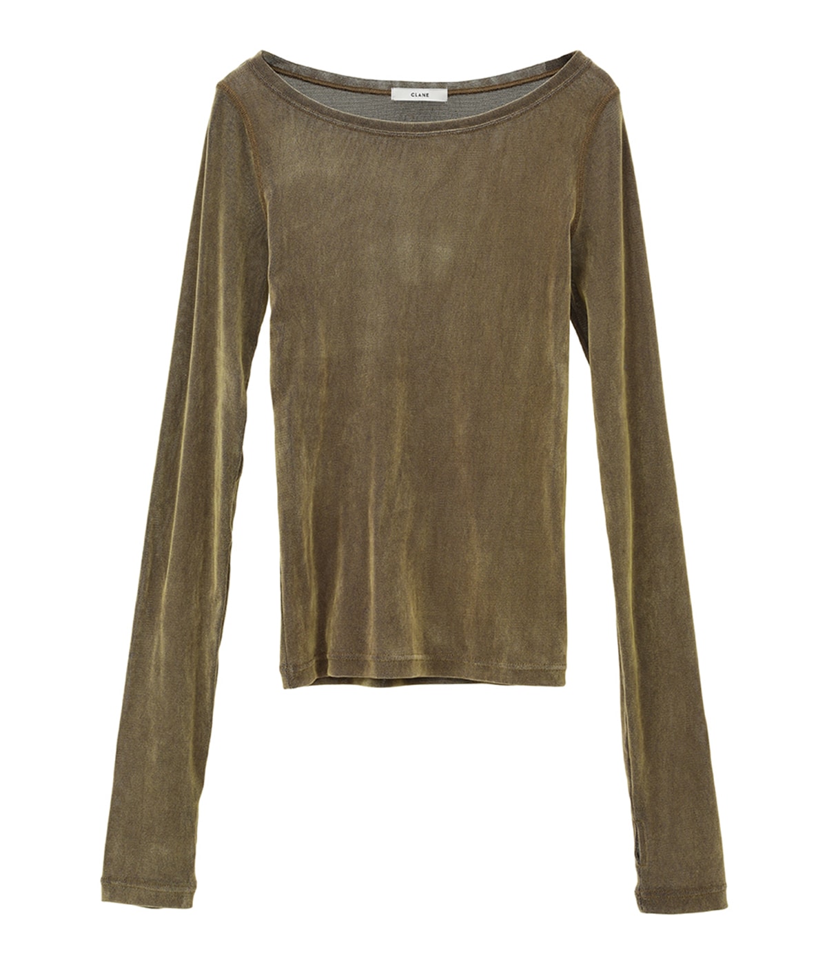 レディース】TULLE FLOCKY LAYERED TOPS | CLANE(クラネ
