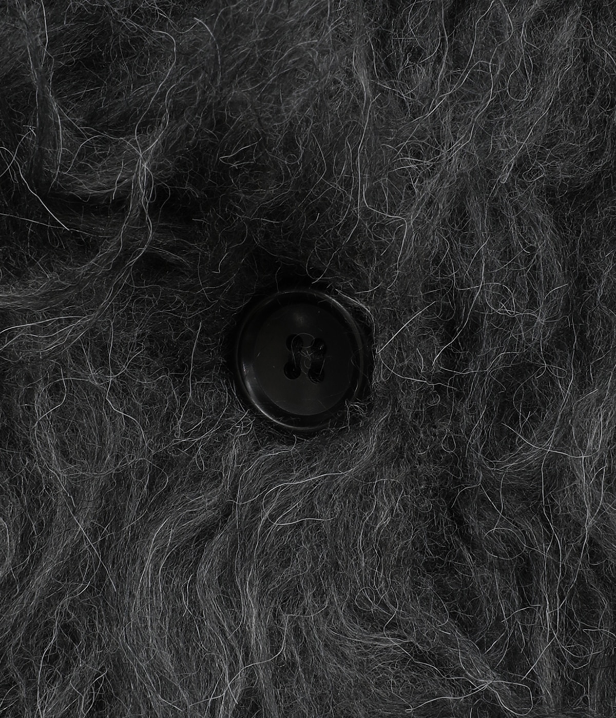 CLANE SHAGGY CARDIGAN NAVY サイズ1 COLOR MOHAIR SHAGGY CARDIGAN(1 BLACK): CLANE: WOMENS