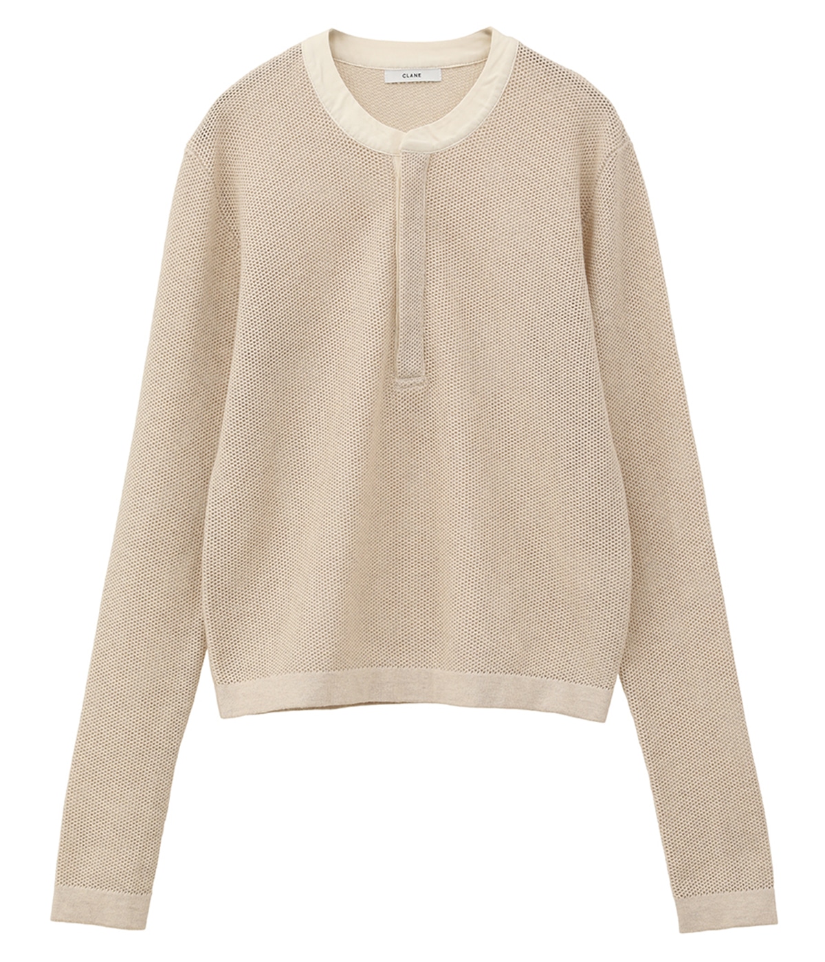 トップス CLANE MESH HENLEY NECK TOPS レディース】MESH HENLEY NECK TOPS | CLANE(クラネ) / トップス