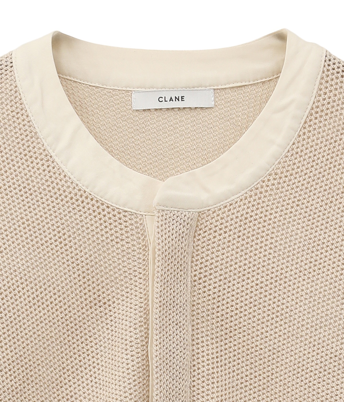 トップス CLANE MESH HENLEY NECK TOPS レディース】MESH HENLEY NECK TOPS | CLANE(クラネ) / トップス