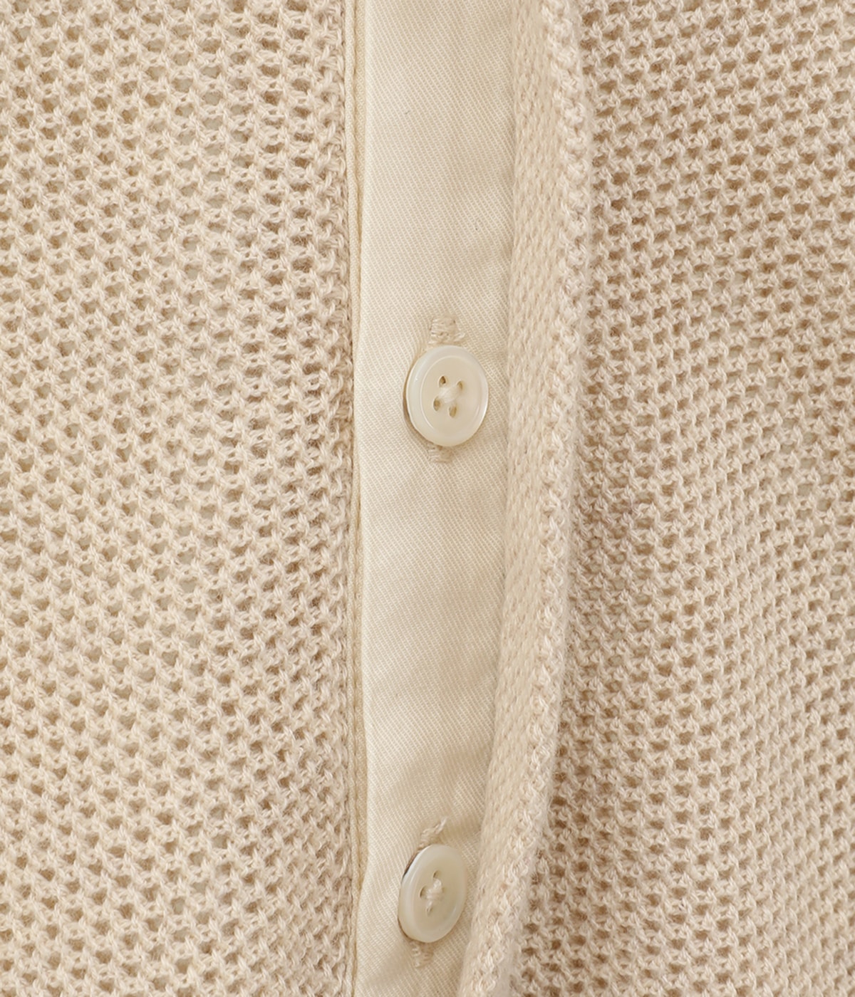 トップス CLANE MESH HENLEY NECK TOPS レディース】MESH HENLEY NECK TOPS | CLANE(クラネ) / トップス