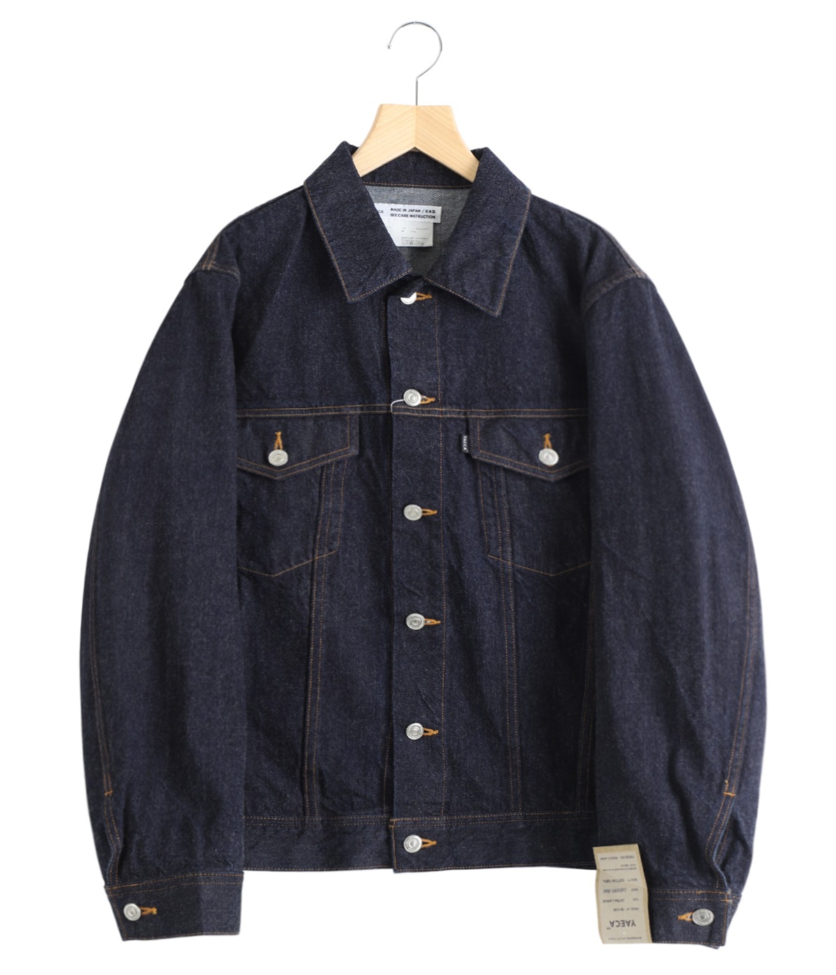 YAECA デニムジャケット 18-13W YAECA (ヤエカ) 18-13W DENIM JACKET / デニムジャケット
