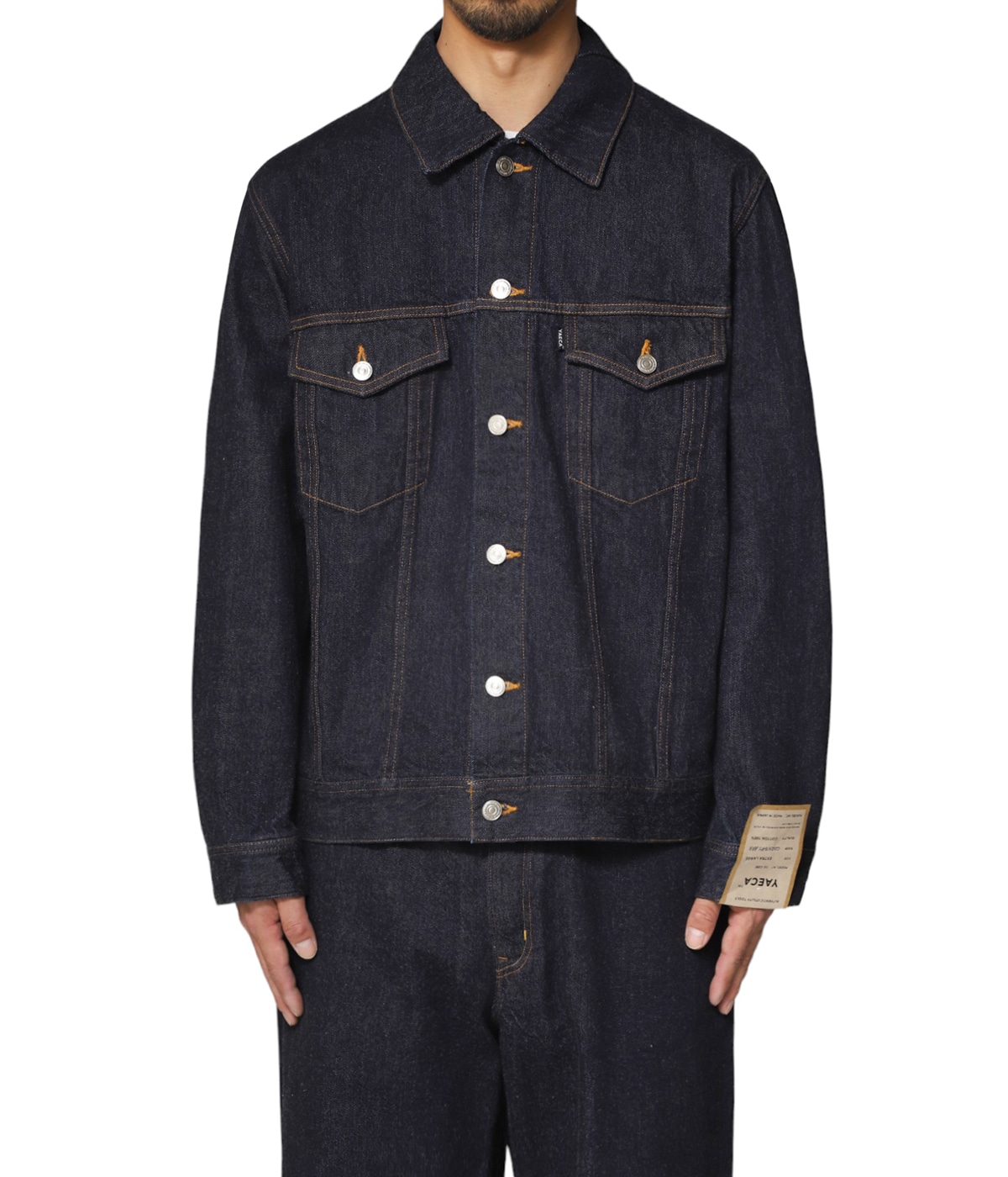 YAECA デニムジャケット Sサイズ 18-13WW YAECA (ヤエカ) 18-13W DENIM JACKET / デニムジャケット