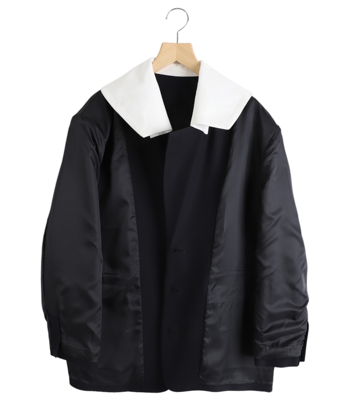CLANE SAILOR COLLAR TAILORED JACKET クラネ CLANE - セーラーカラー シングル テーラードジャケット